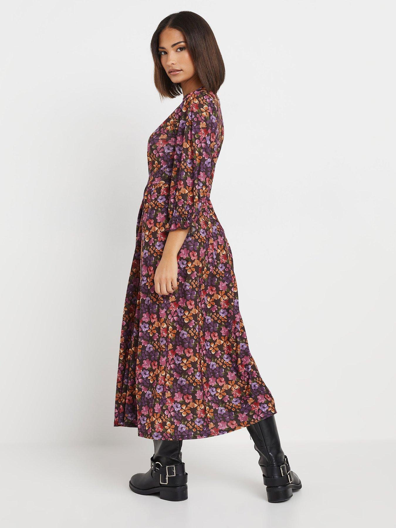 pixiegirl-petite-floral-long-sleeve-midi-dressstillFront