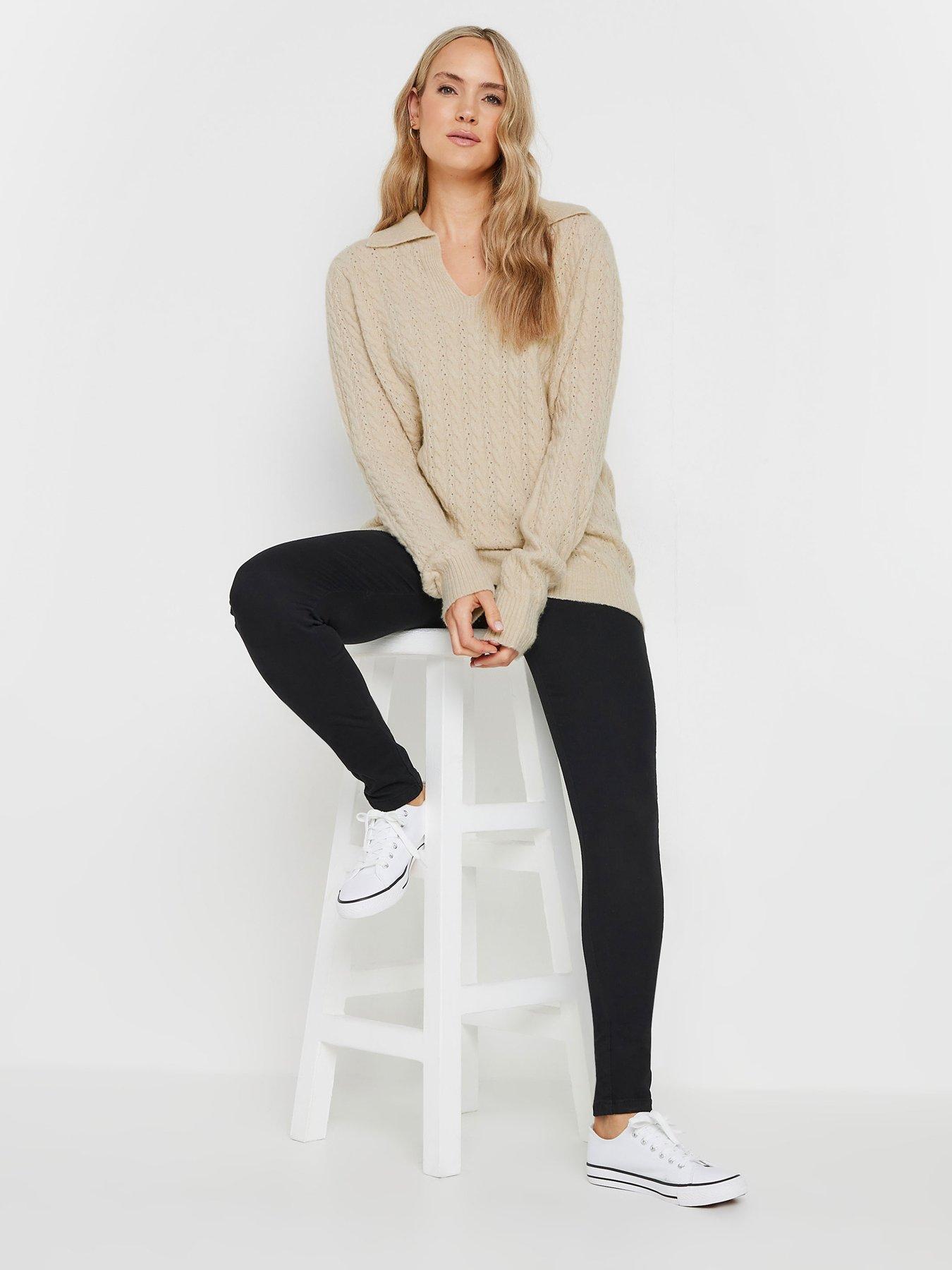 long-tall-sally-tall-v-neck-cable-knit-jumperback