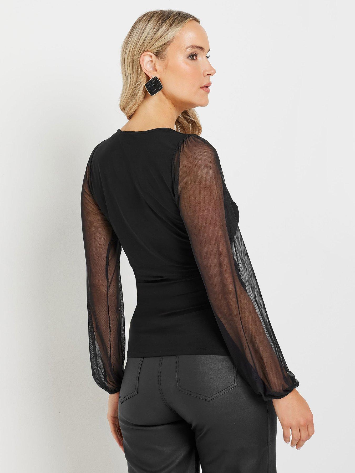 long-tall-sally-wrap-mesh-top-blackstillFront