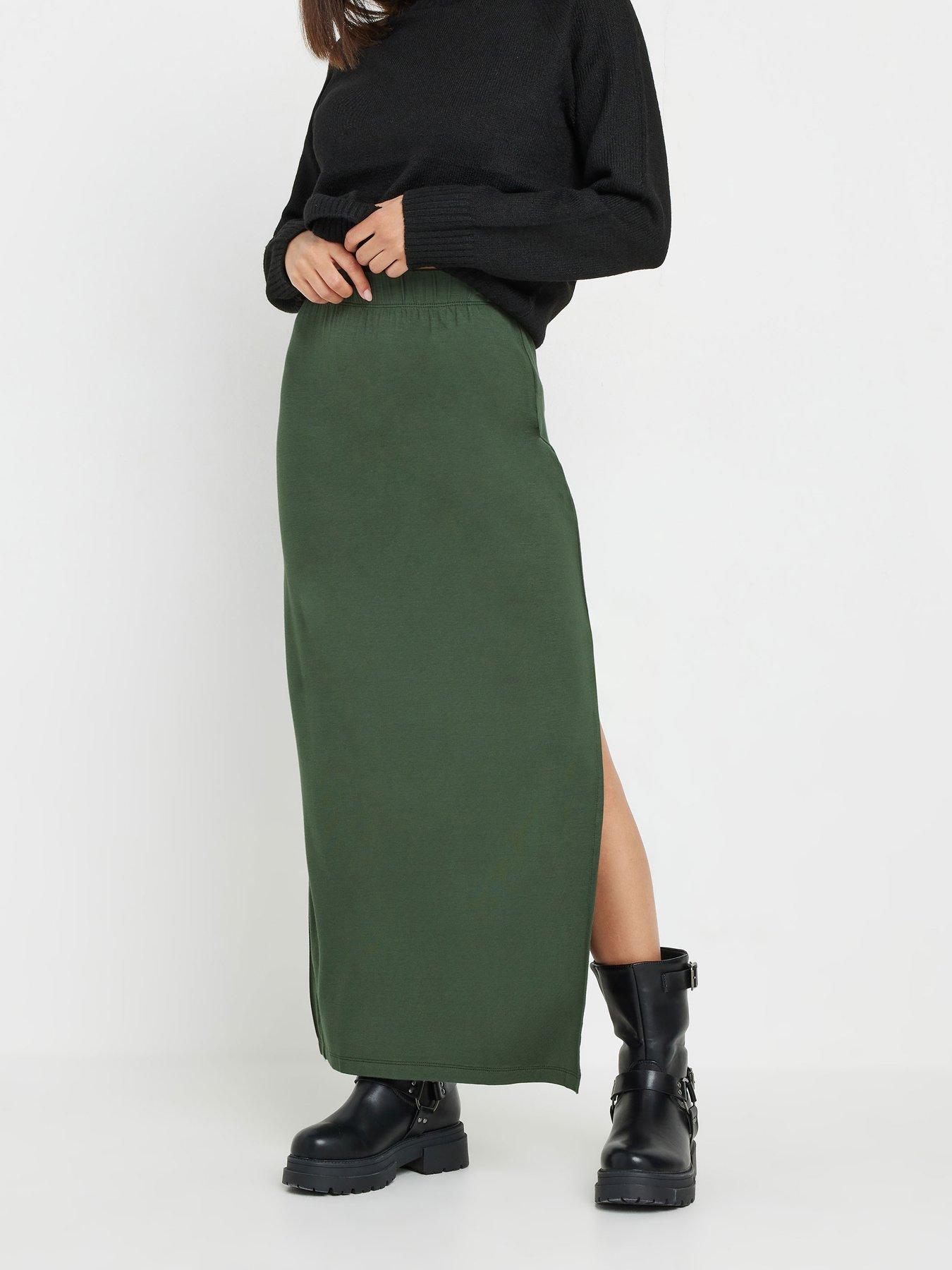 pixiegirl-petite-split-maxi-skirt-green