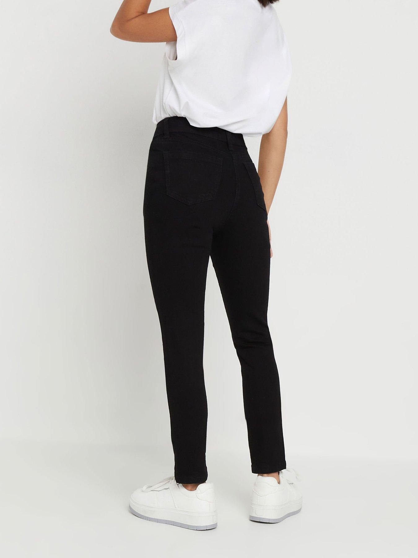 Image 2 of 4 of PixieGirl Petite Ava Skinny Jean 27" - Black