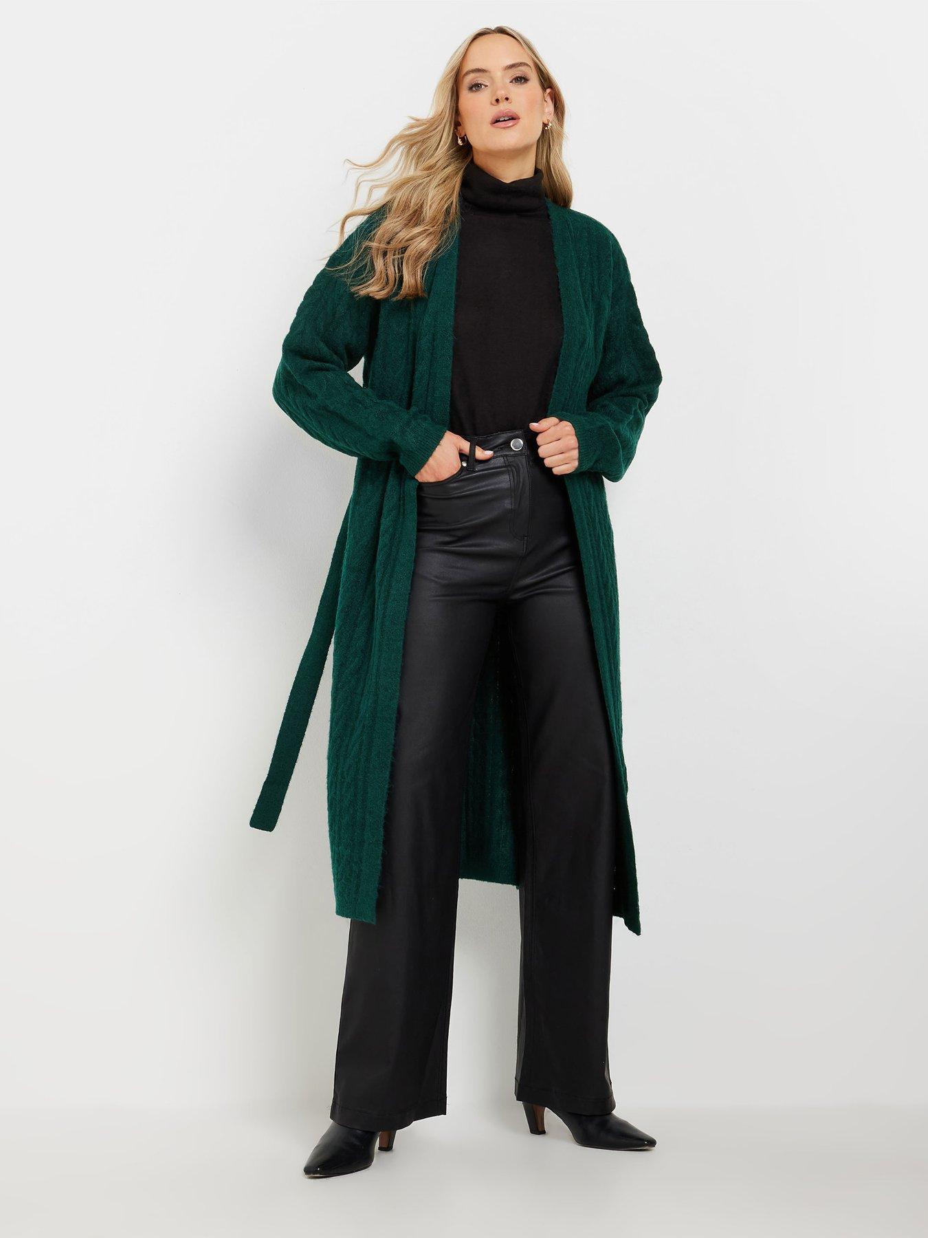 long-tall-sally-cable-knit-midi-cardigan-green