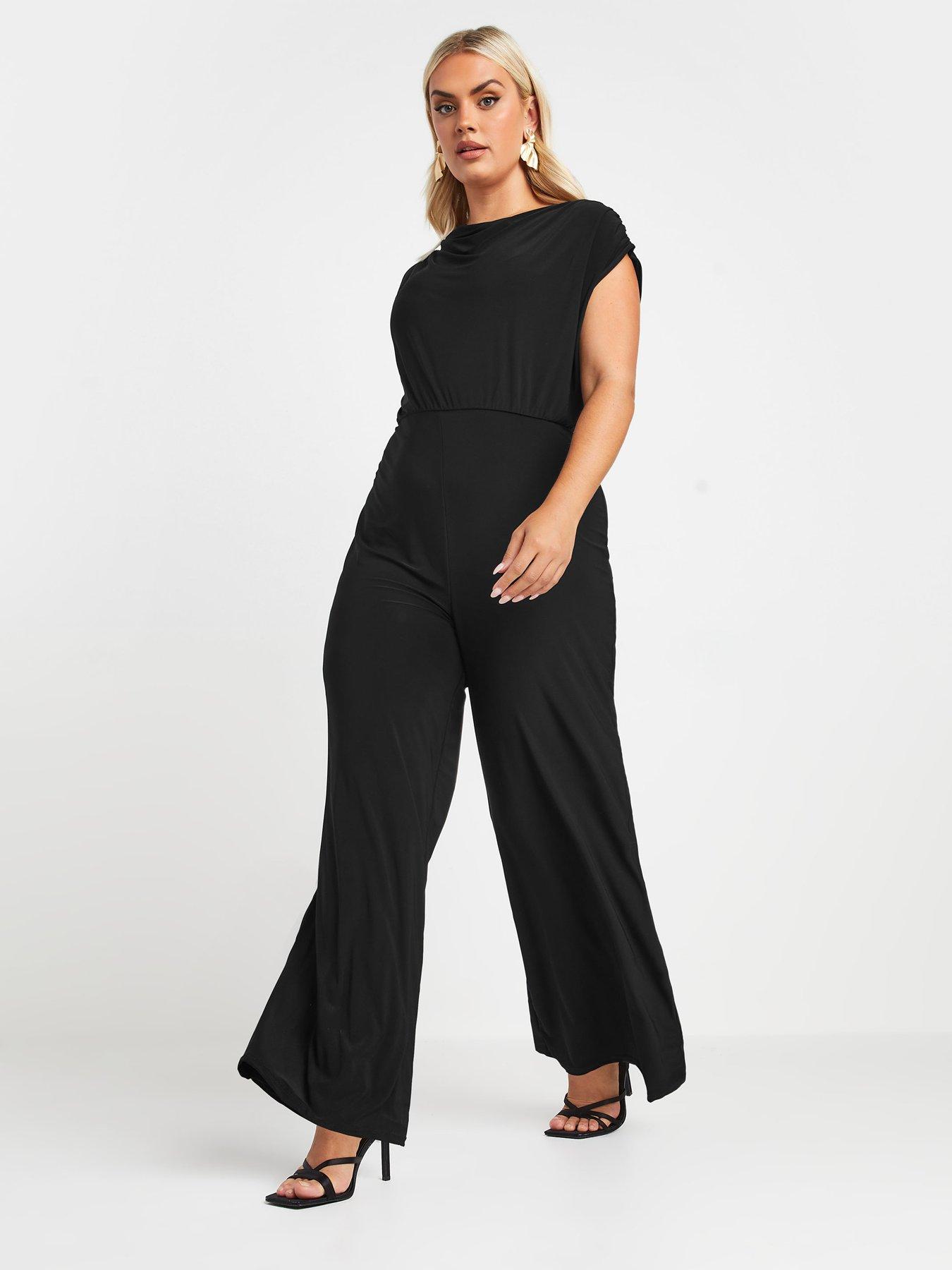 yours-curve-drape-cowl-neck-jumpsuitback