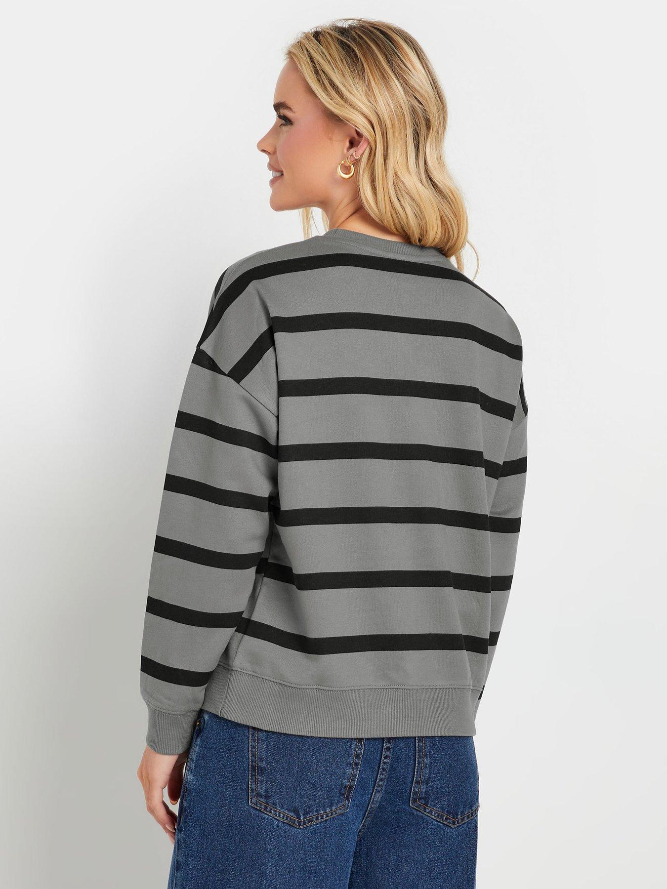 pixiegirl-petite-stripe-crew-neck-sweatshirtstillFront