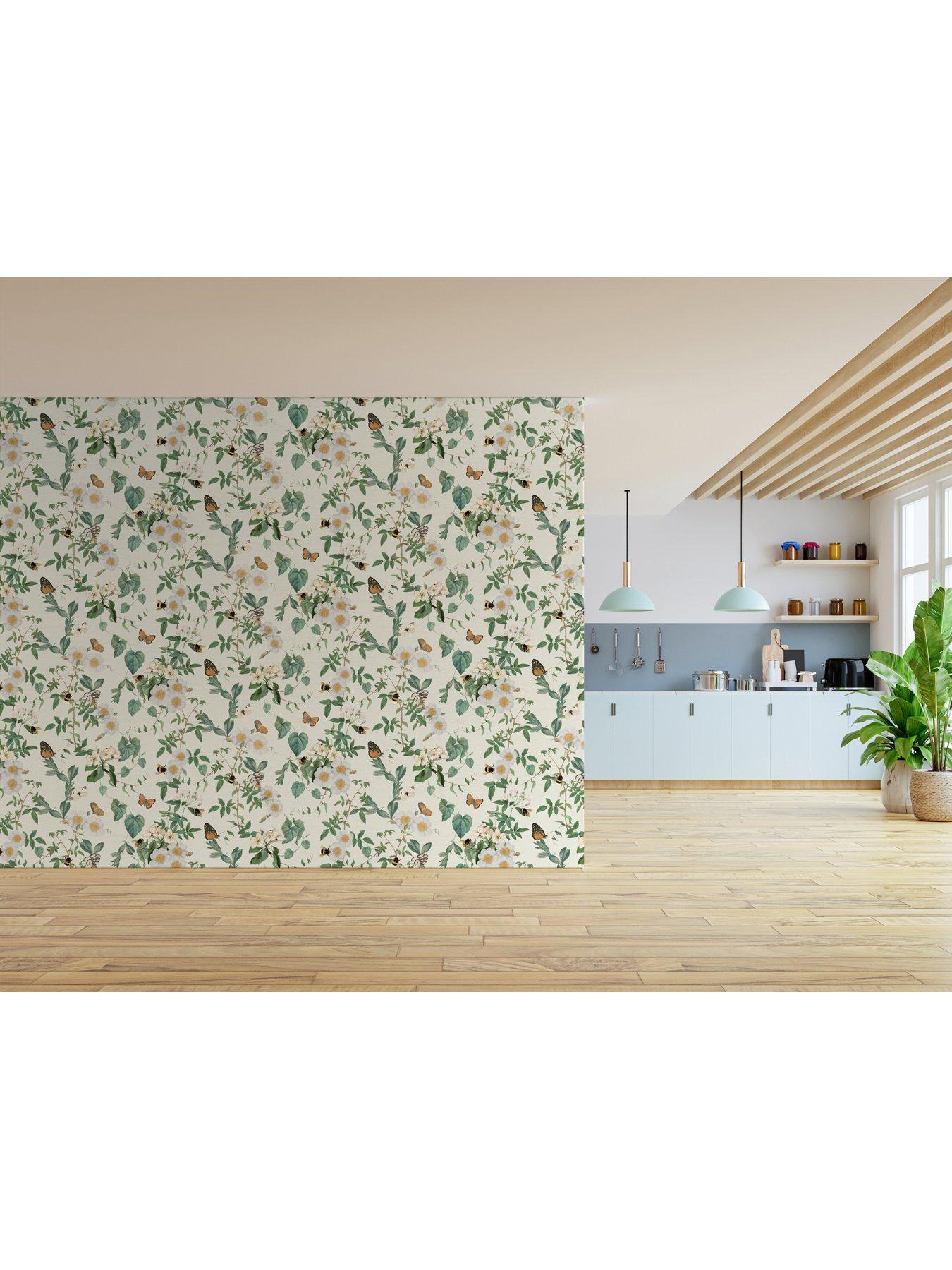 Image 4 of 5 of ARTHOUSE Bumblebee Trail Cream Wallpaper