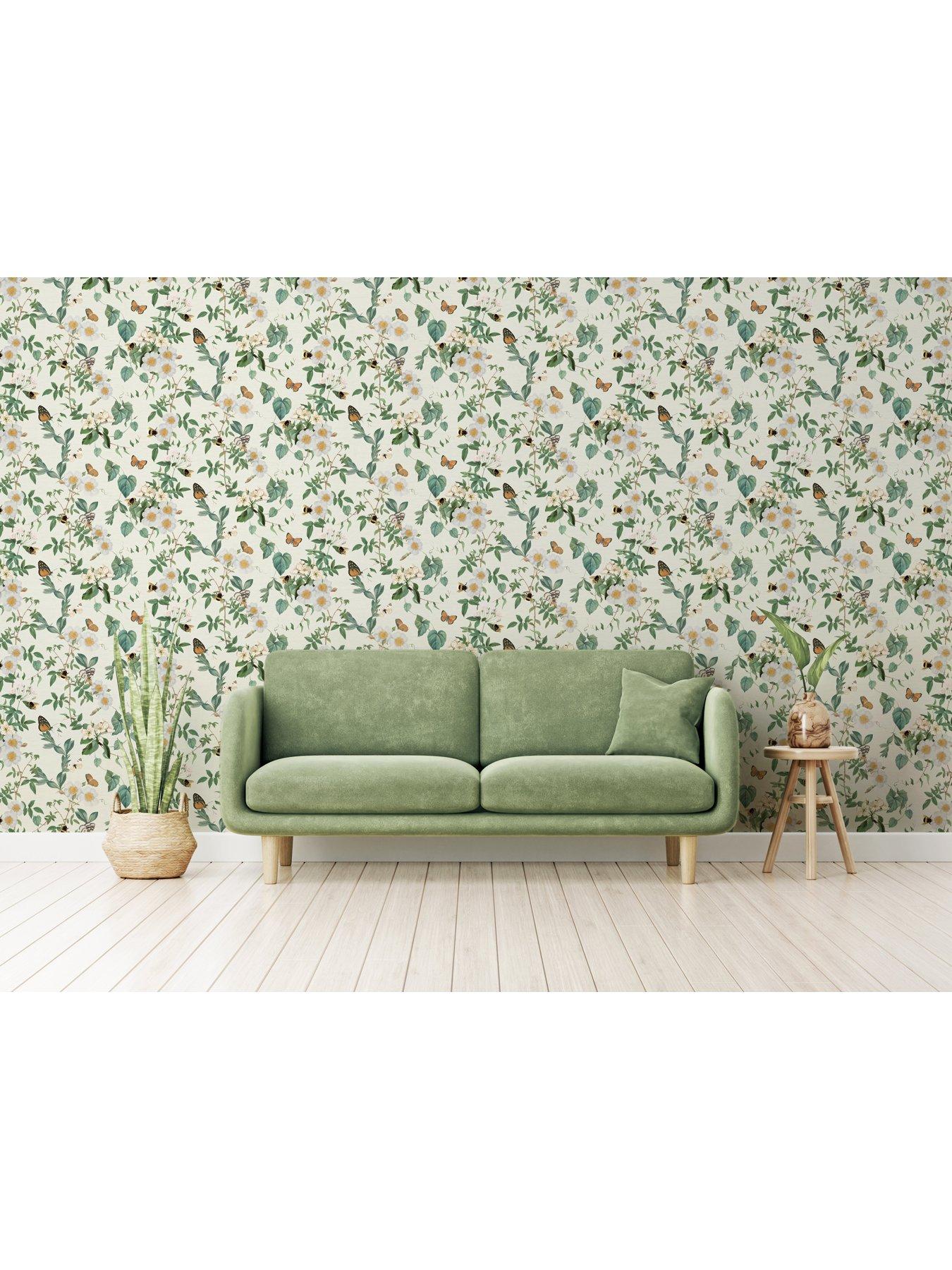 Image 5 of 5 of ARTHOUSE Bumblebee Trail Cream Wallpaper