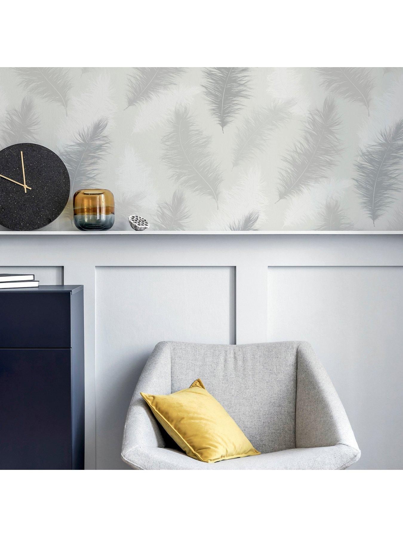 Image 5 of 6 of ARTHOUSE Sussurro Grey Wallpaper