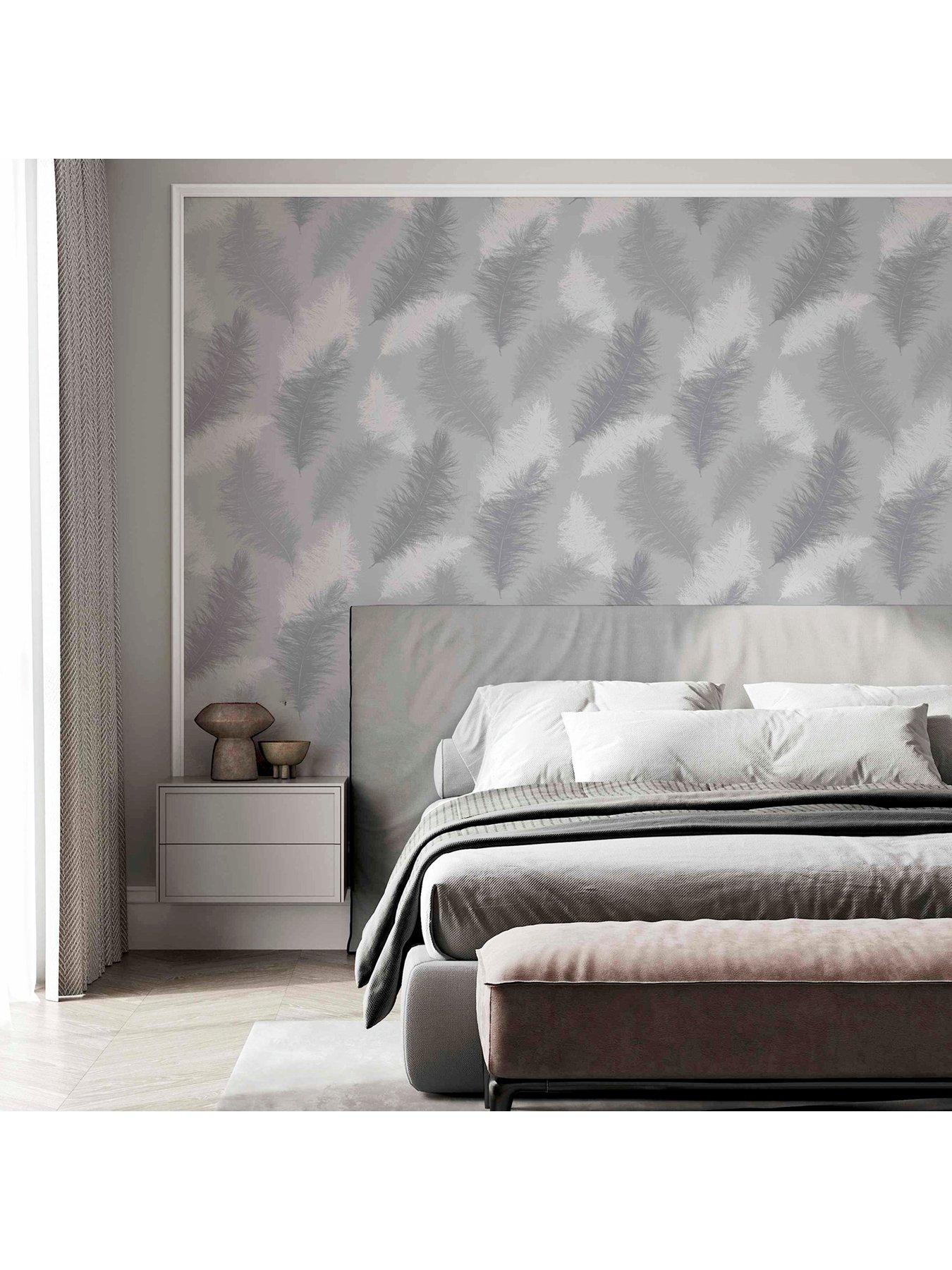 Image 6 of 6 of ARTHOUSE Sussurro Grey Wallpaper
