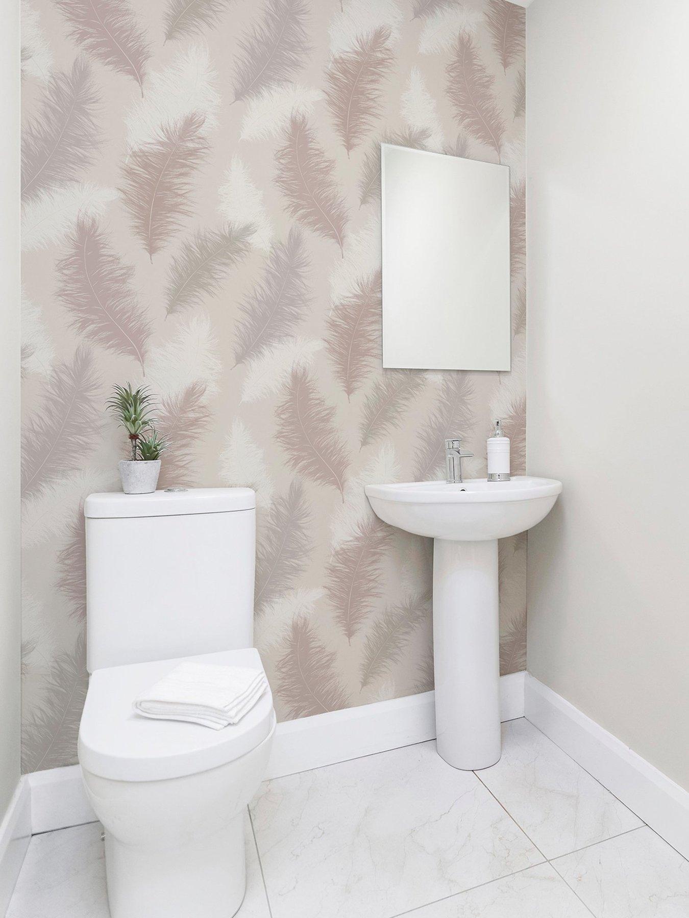 Image 3 of 4 of ARTHOUSE Sussurro Blush Wallpaper