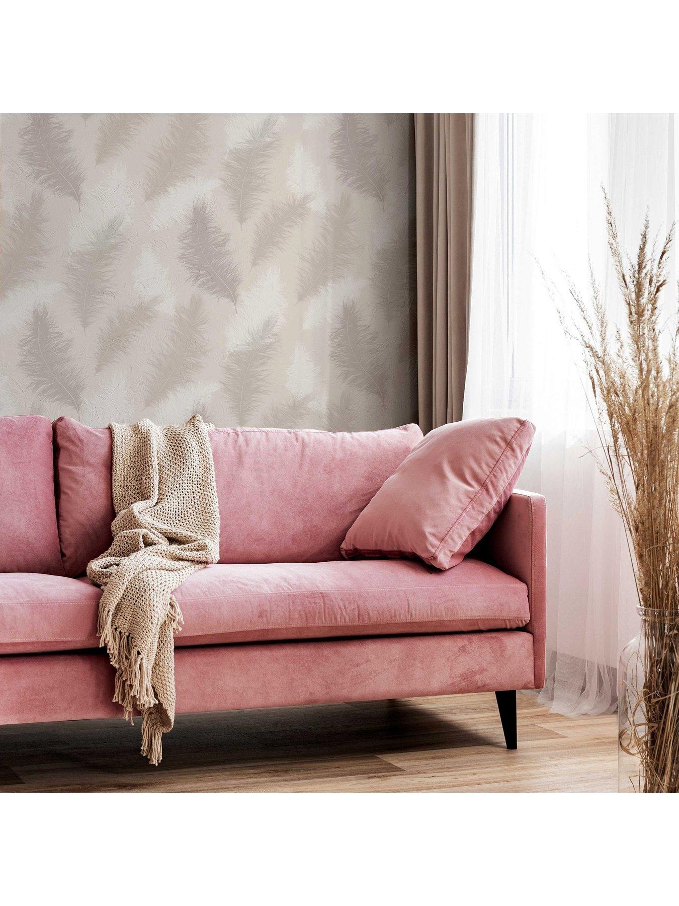 Image 4 of 4 of ARTHOUSE Sussurro Blush Wallpaper