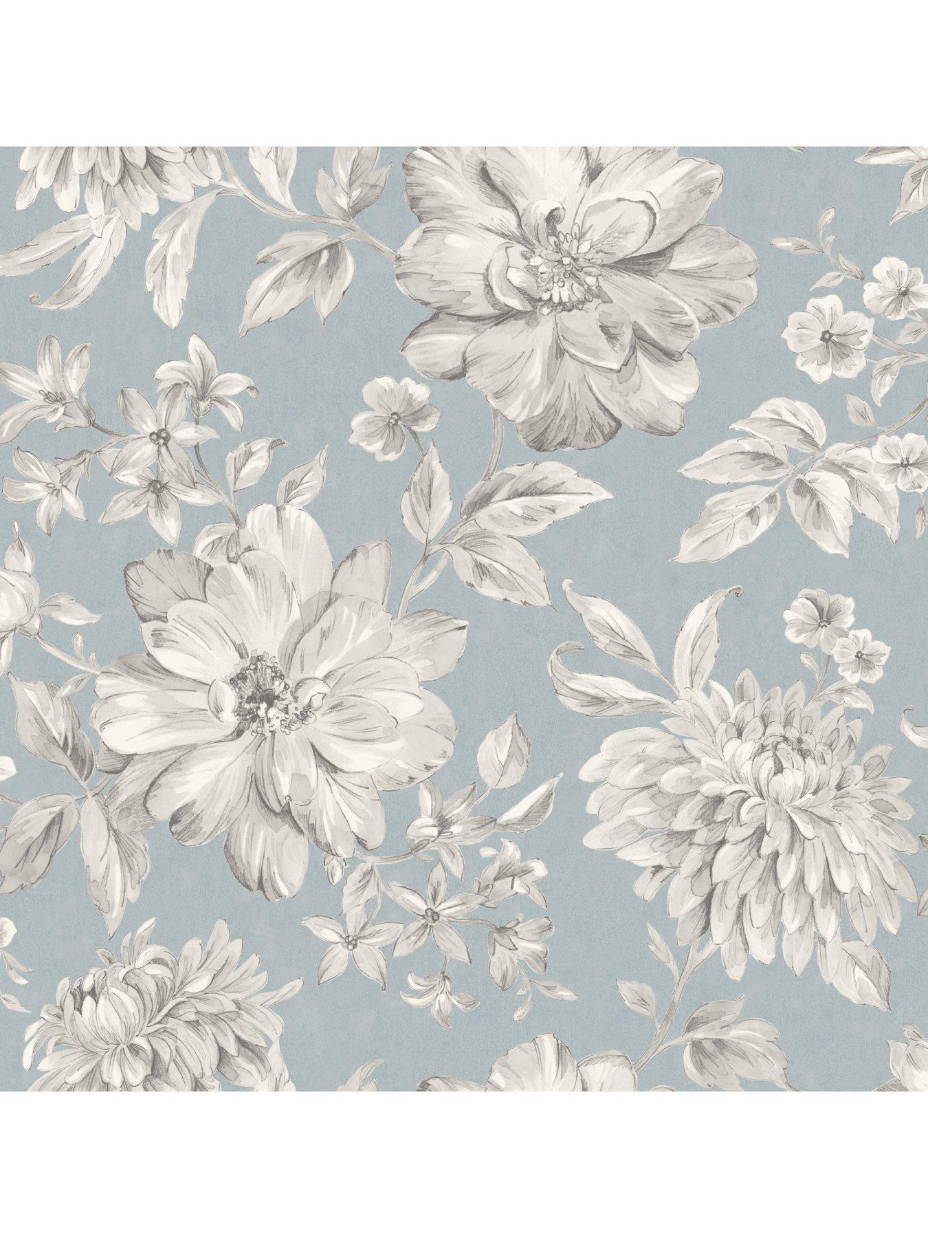 fine-decor-crown-lucia-floral-blue-wallpaperstillFront