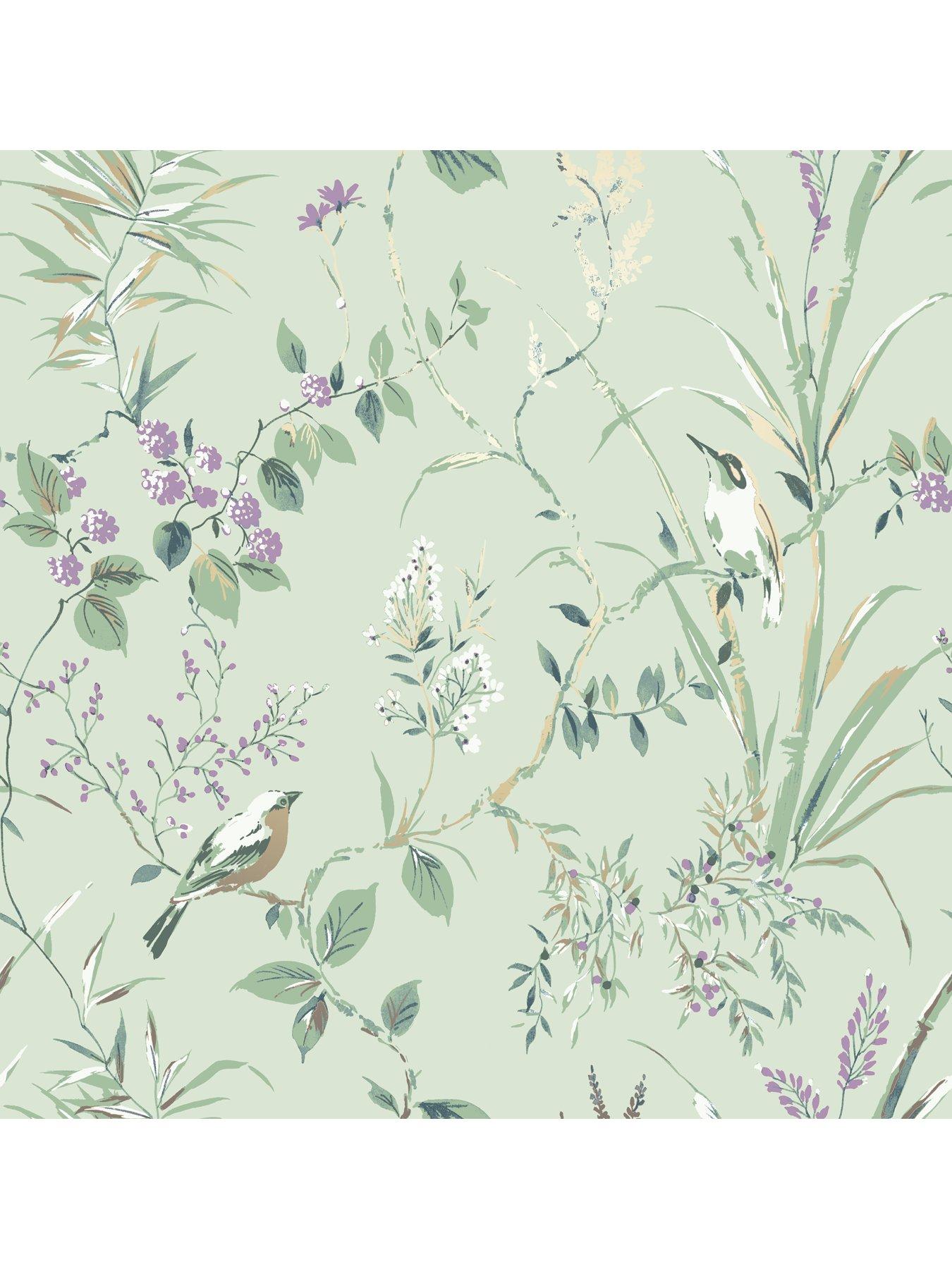 fine-decor-crown-mariko-floral-mint-plum-wallpaperstillFront