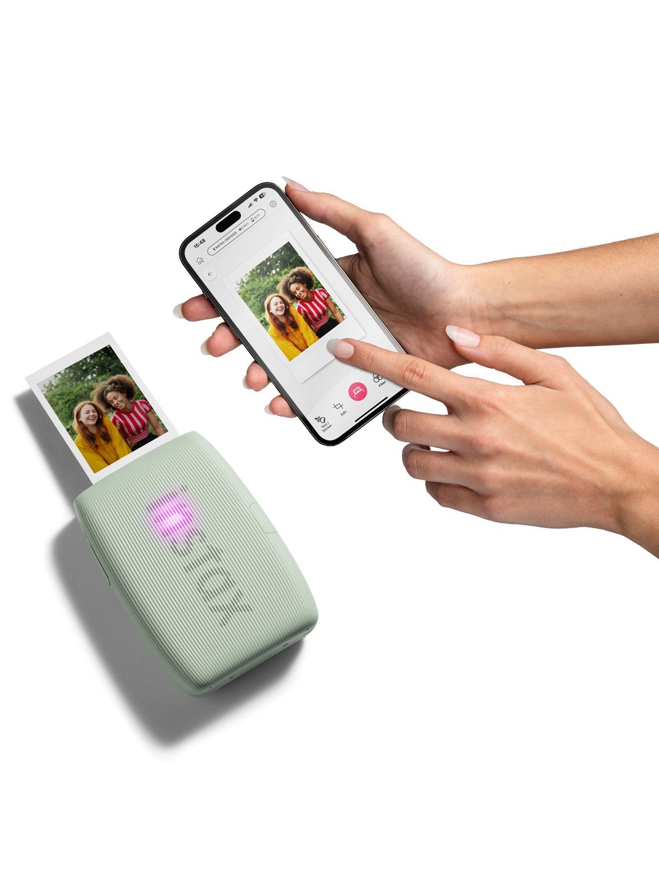 Image 5 of 7 of Fujifilm Instax Fujifilm Instax Mini Link 3 Wireless Smartphone Photo Printer (Green) + 20 Shots