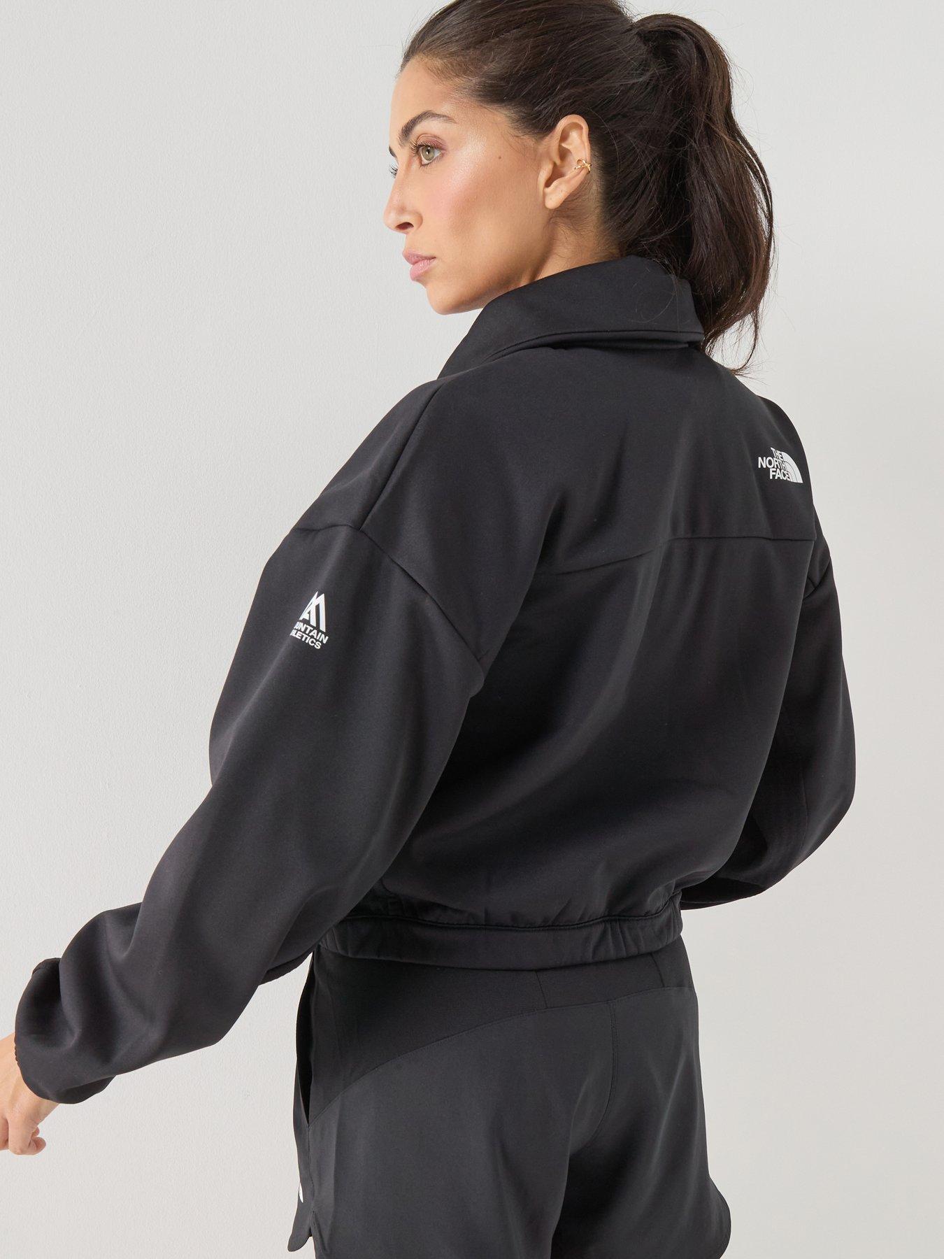 Image 2 of 6 of THE NORTH FACE Women's Mountain Athletic 1/4 Zip Fleece - Black