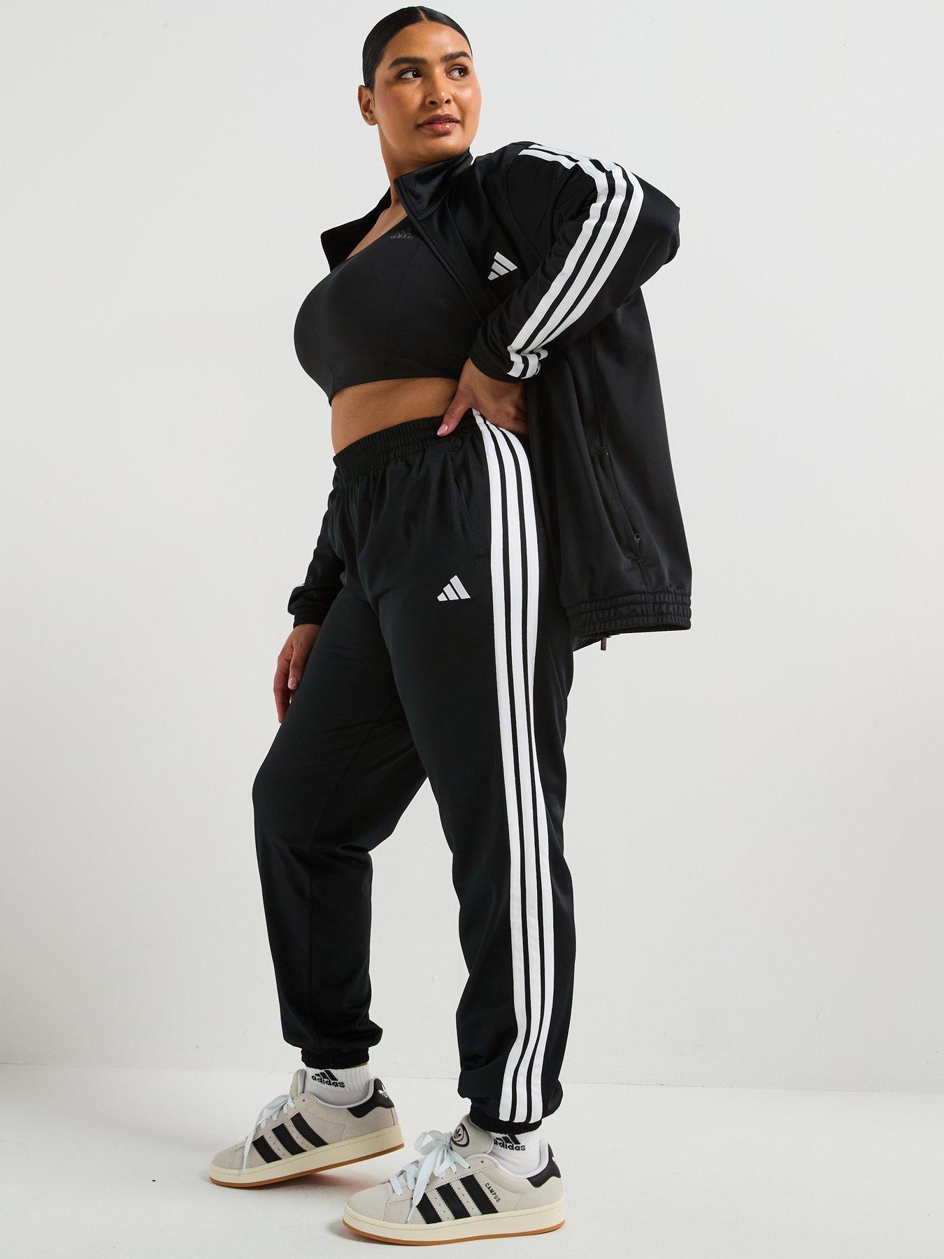 adidas-sportswear-womens-plus-size-tricot-3-stripes-tracksuit-bottoms-blackdetail