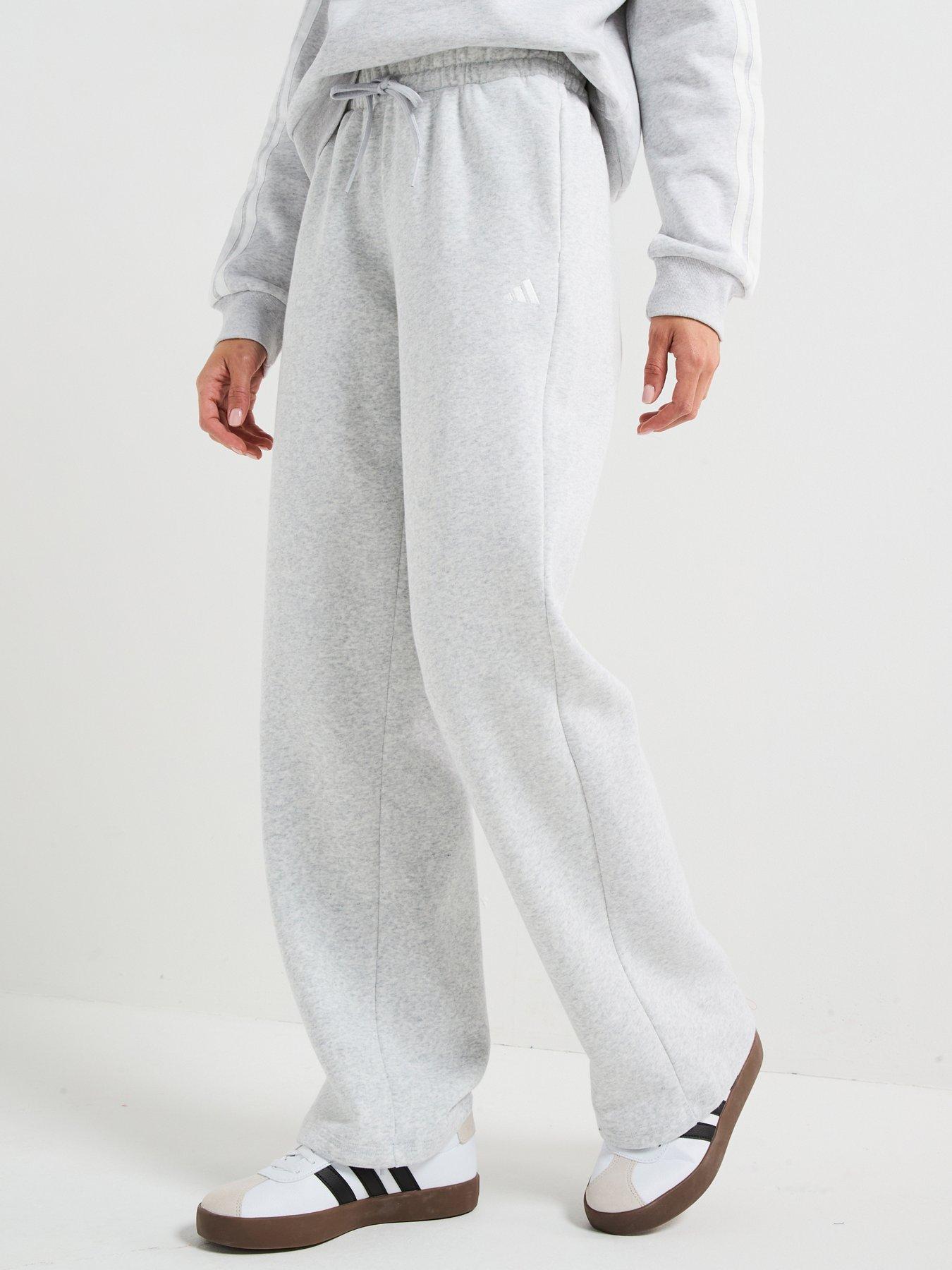 adidas Sportswear Womens Essentials Feel Cozy Joggers - Grey