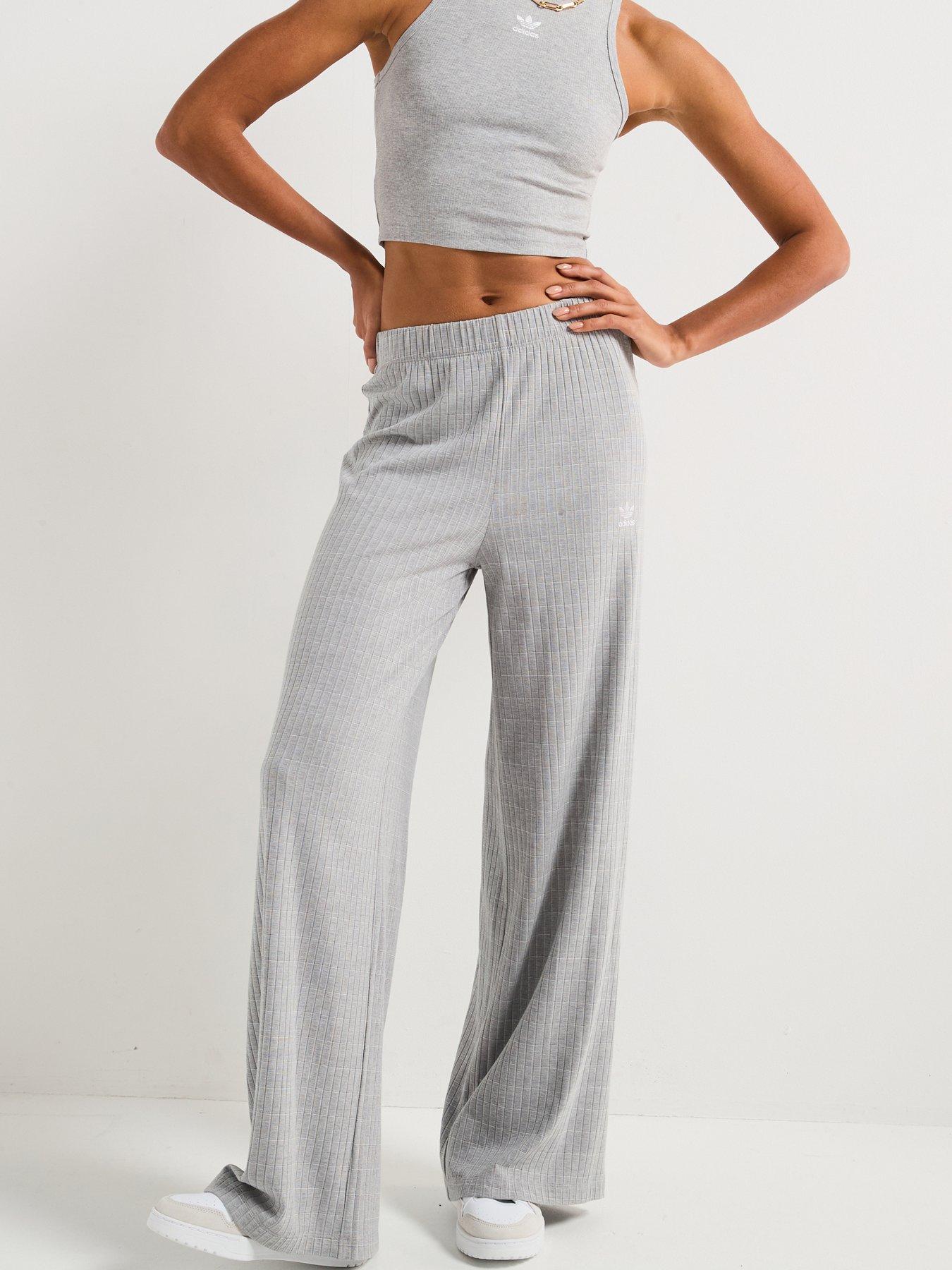 adidas-originals-womens-essentials-wide-rib-pants-grey