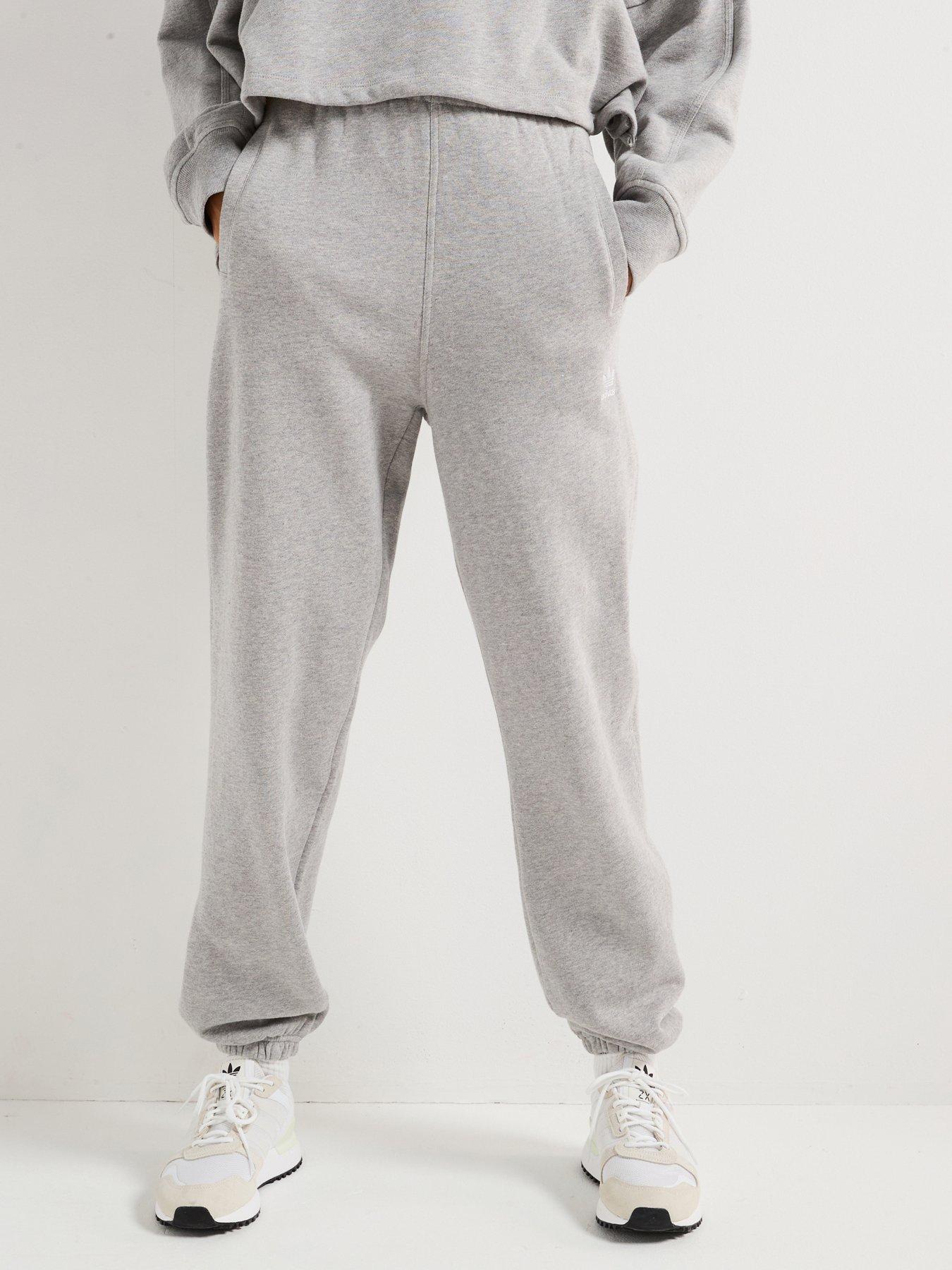 adidas Originals Womens Essentials French Terry Joggers - Grey