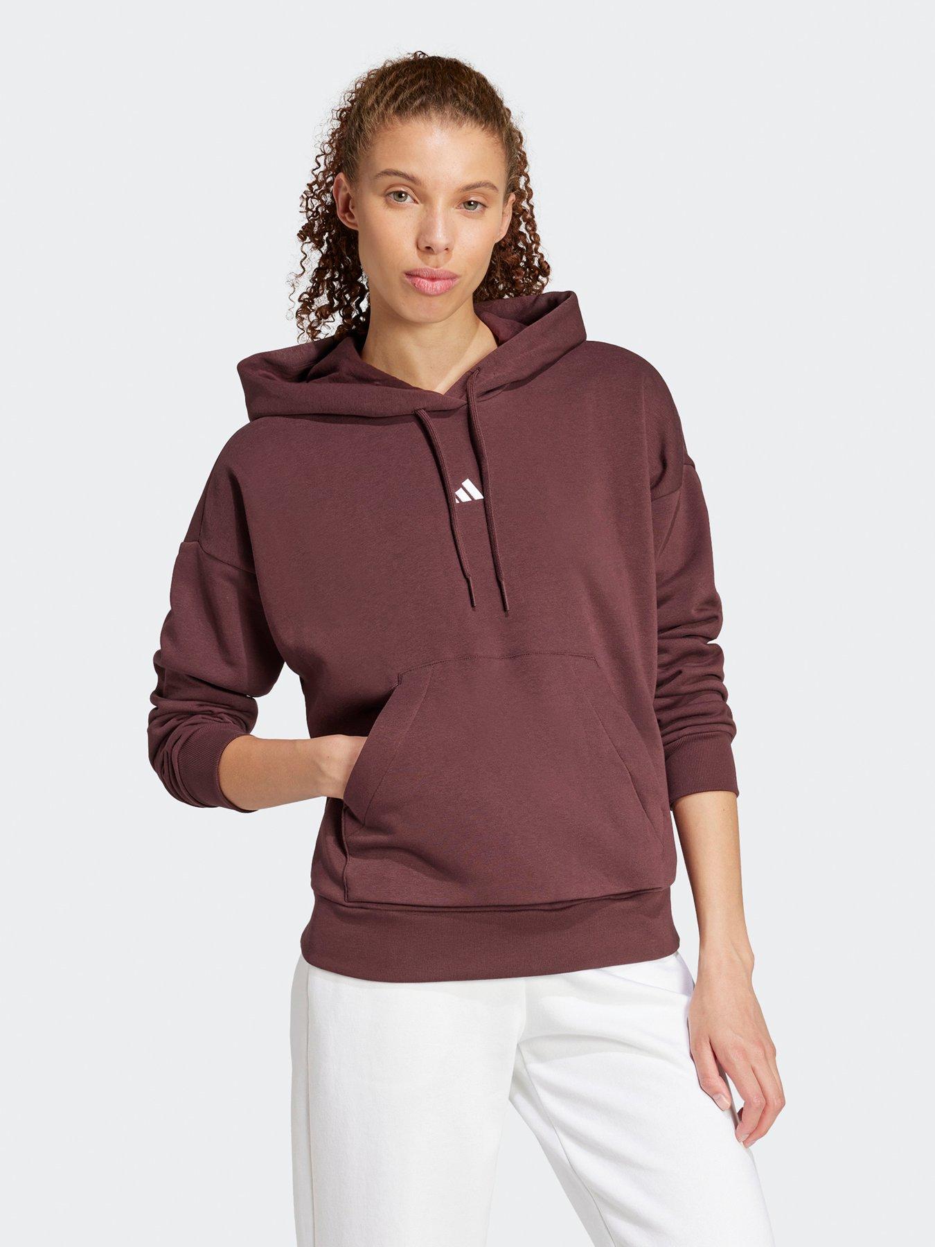 adidas-sportswear-womens-essentials-feel-cozy-hoodie-redback