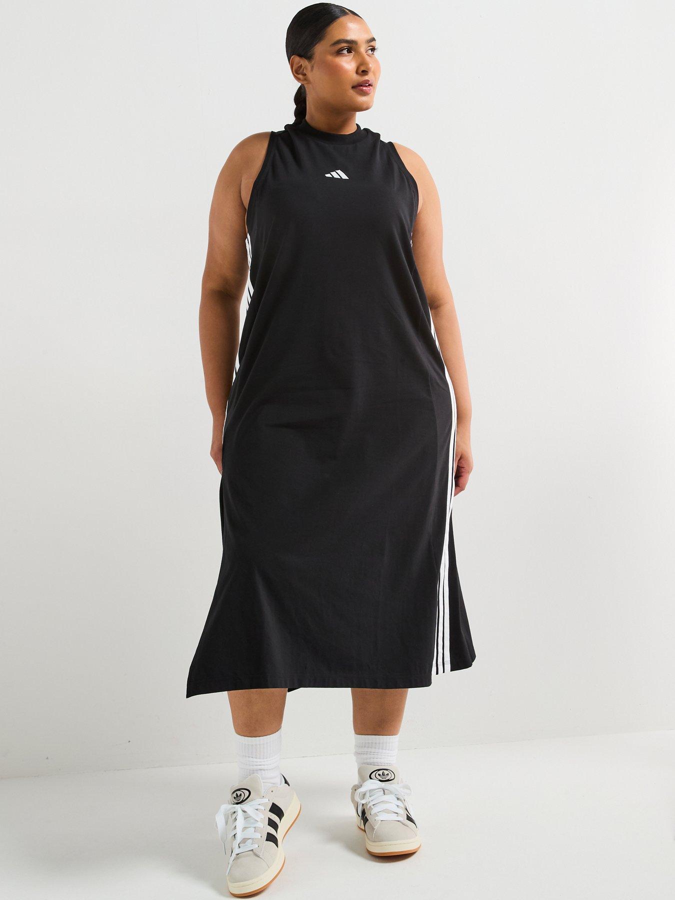 adidas-sportswear-womens-plus-size-essentials-3-stripes-dress-blackback