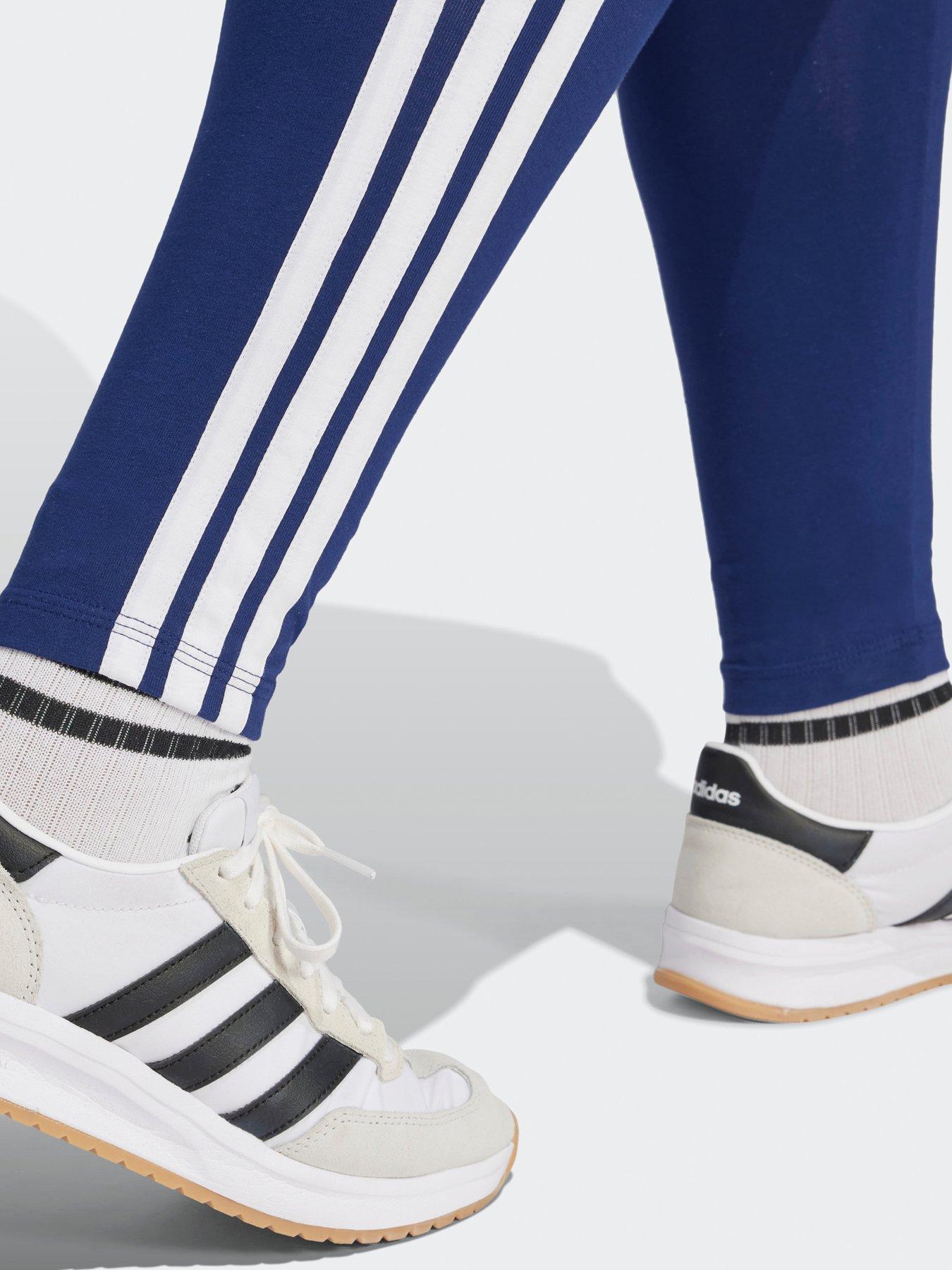 adidas-sportswear-womens-plus-size-essentials-3-stripes-leggings-bluedetail