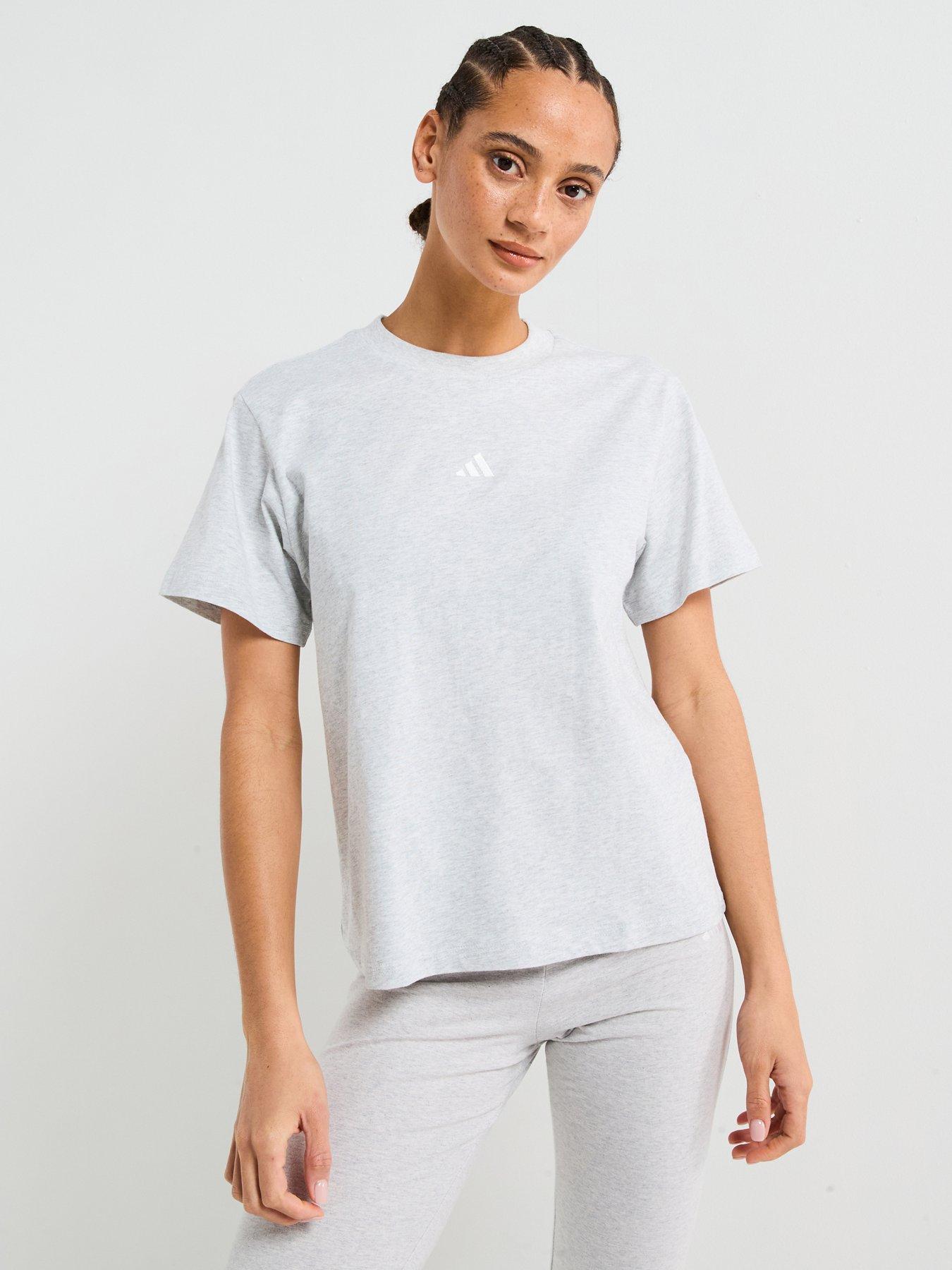 adidas Sportswear Women's Essentials Cotton T-Shirt - Grey