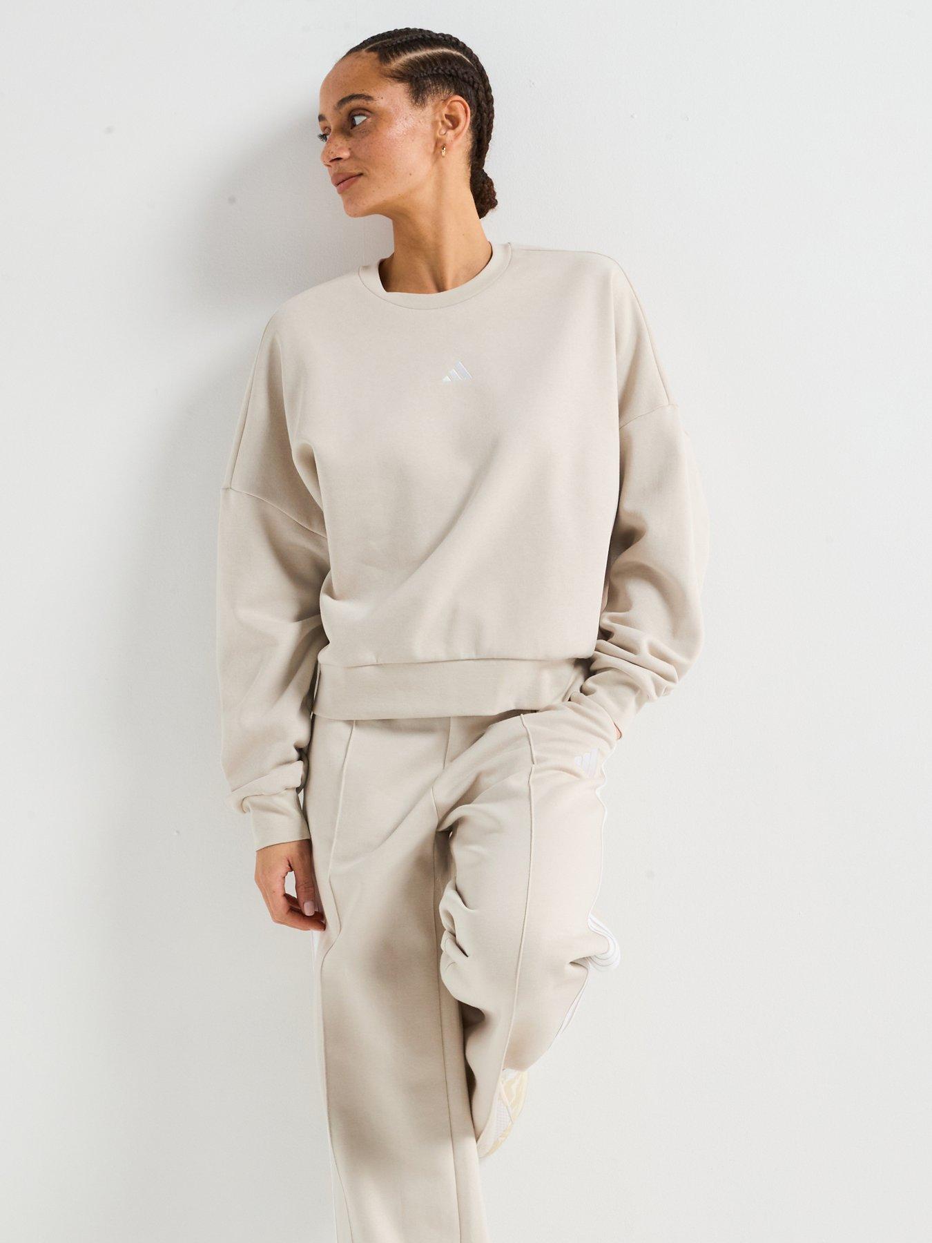 adidas Sportswear Women's Essentials Feelcozy Sweatshirt - Grey