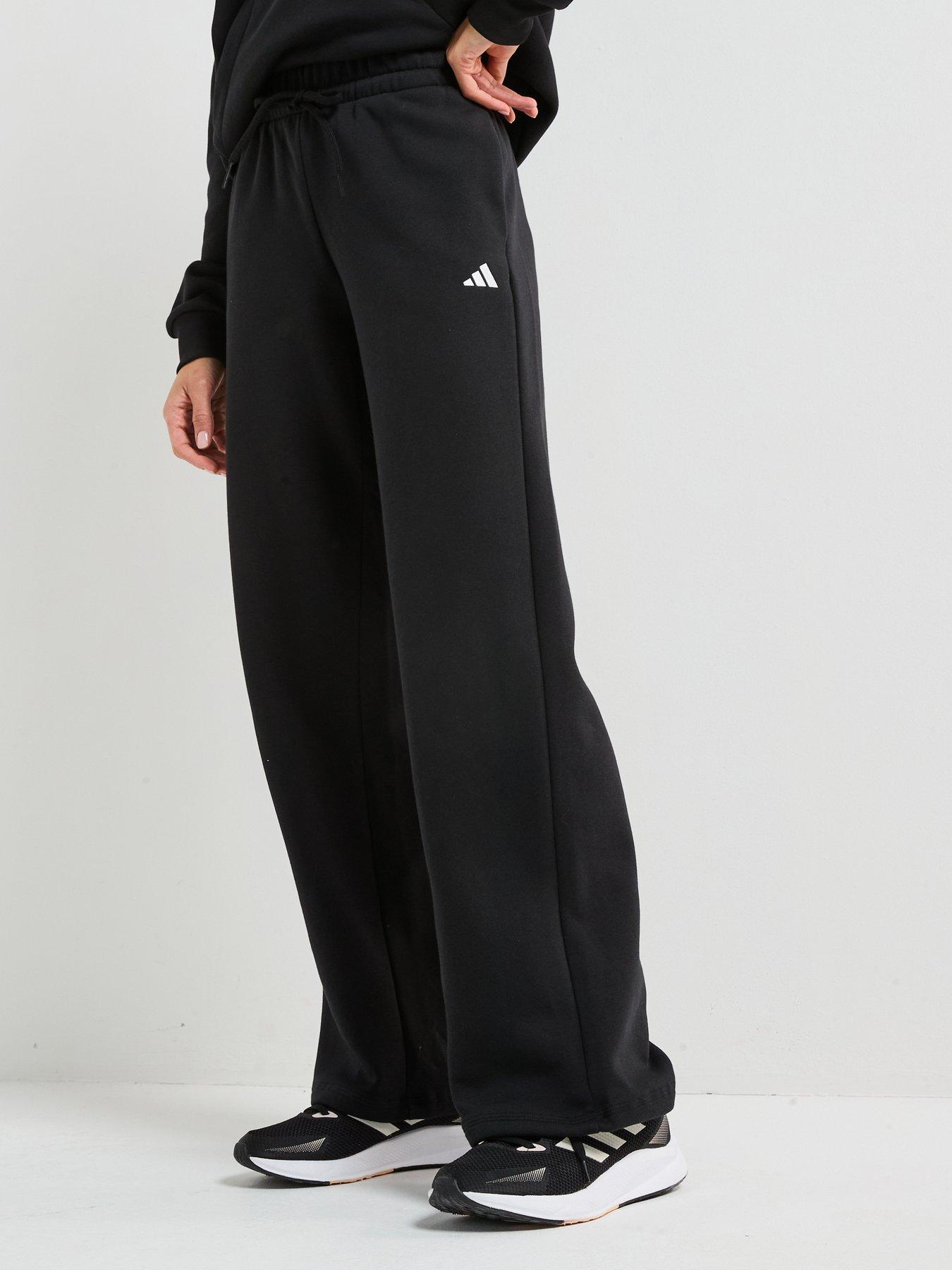 Image 1 of 5 of adidas Sportswear Womens Essentials Feel Cozy Joggers - Black