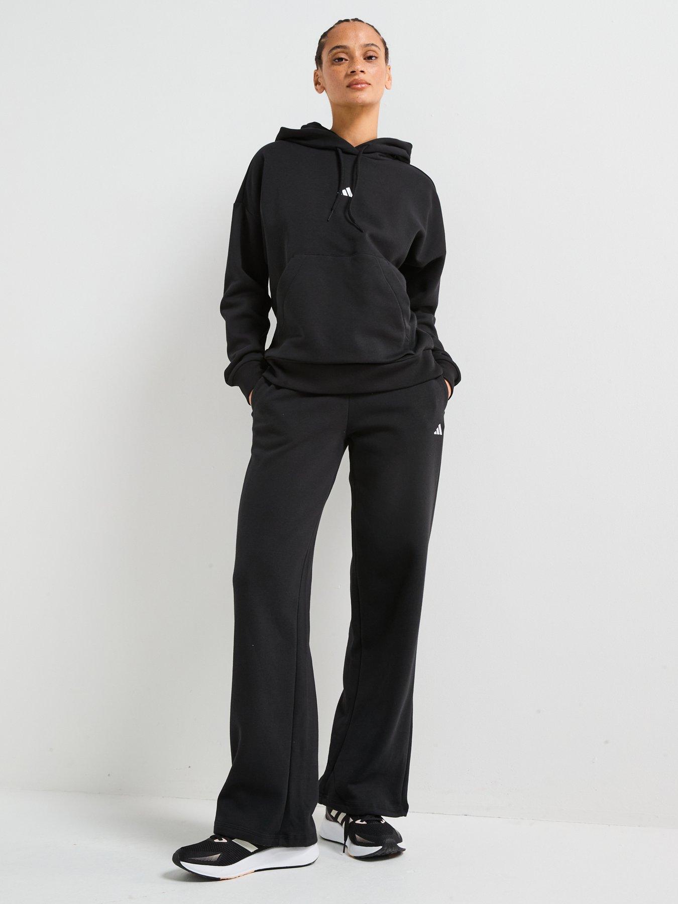Image 3 of 5 of adidas Sportswear Womens Essentials Feel Cozy Joggers - Black