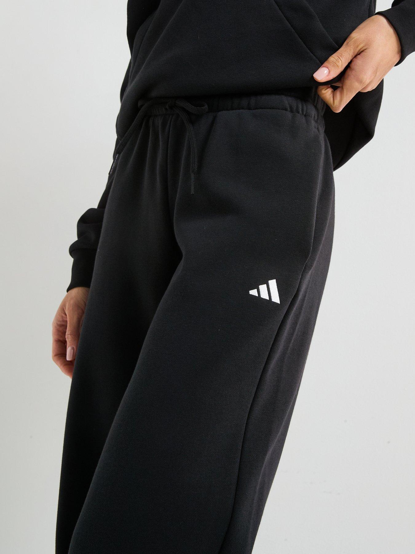 Image 4 of 5 of adidas Sportswear Womens Essentials Feel Cozy Joggers - Black