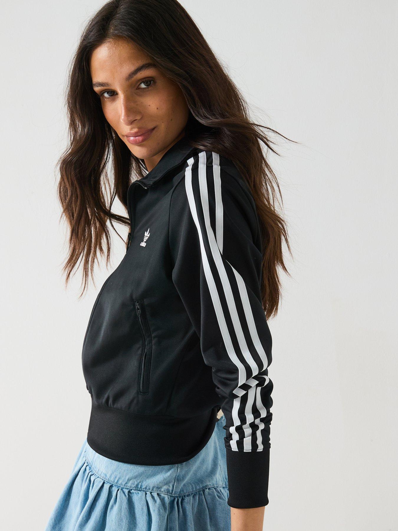 Image 6 of 6 of adidas Originals Womens Classics Firebird Tracksuit&nbsp;Top - Black