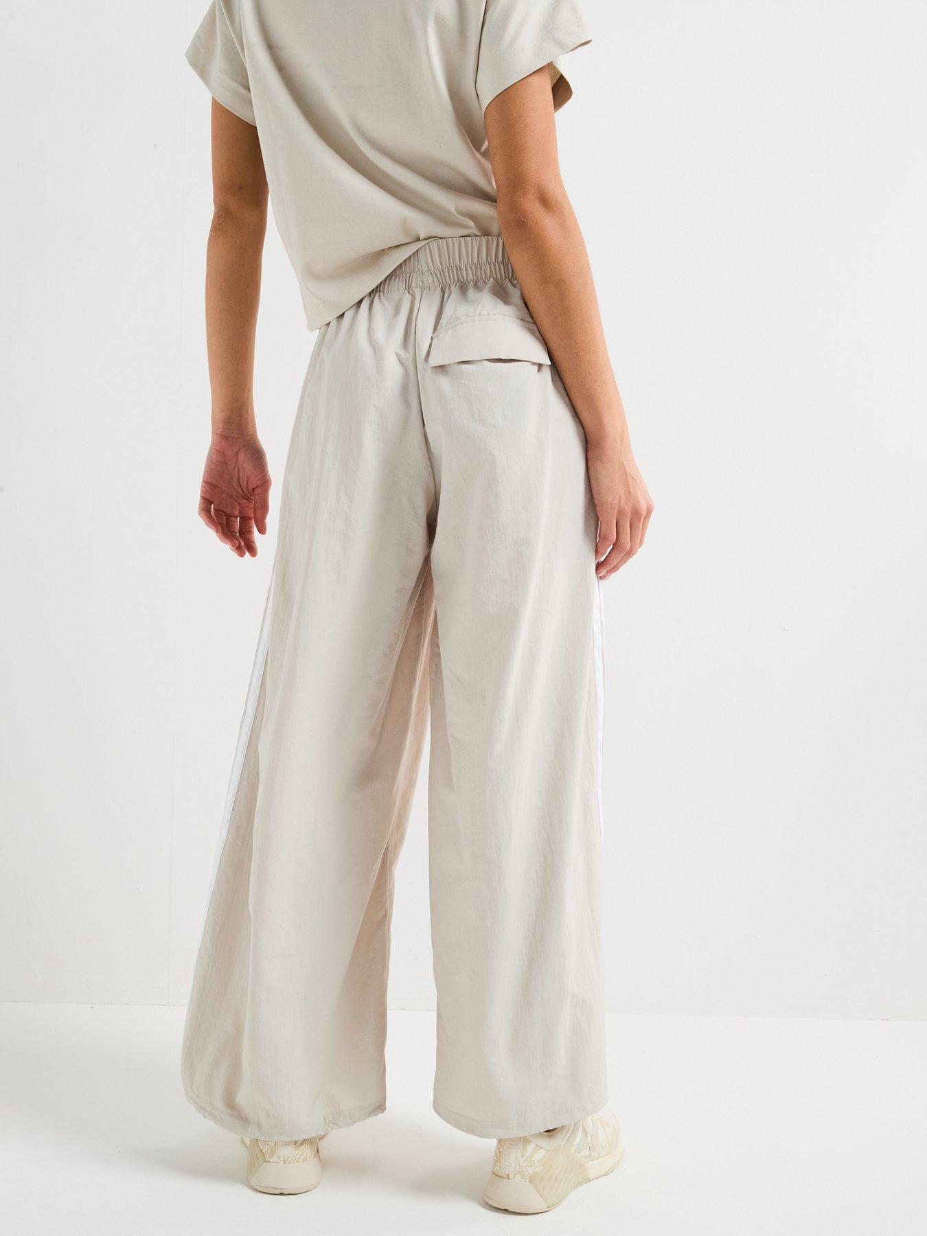 Image 2 of 6 of adidas Sportswear Women's Essentials 3-Stripes Tracksuit Bottoms - Wonder Alumina/White