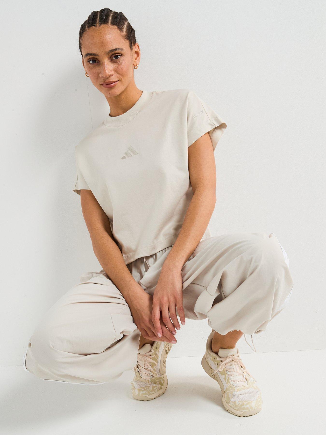 Image 5 of 6 of adidas Sportswear Women's Essentials 3-Stripes Tracksuit Bottoms - Wonder Alumina/White
