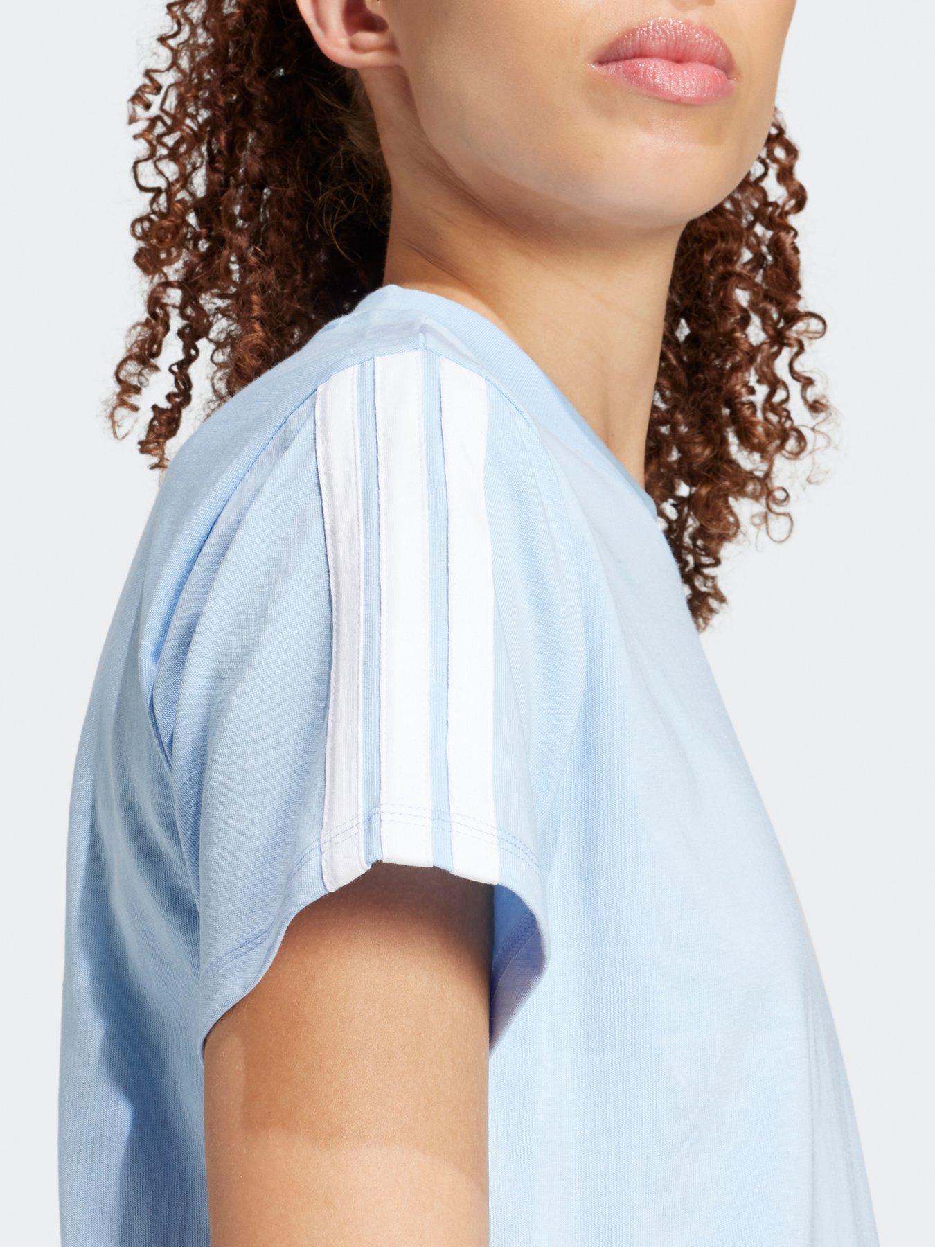 adidas-sportswear-womens-essentials-3-stripes-cotton-t-shirt-bluedetail