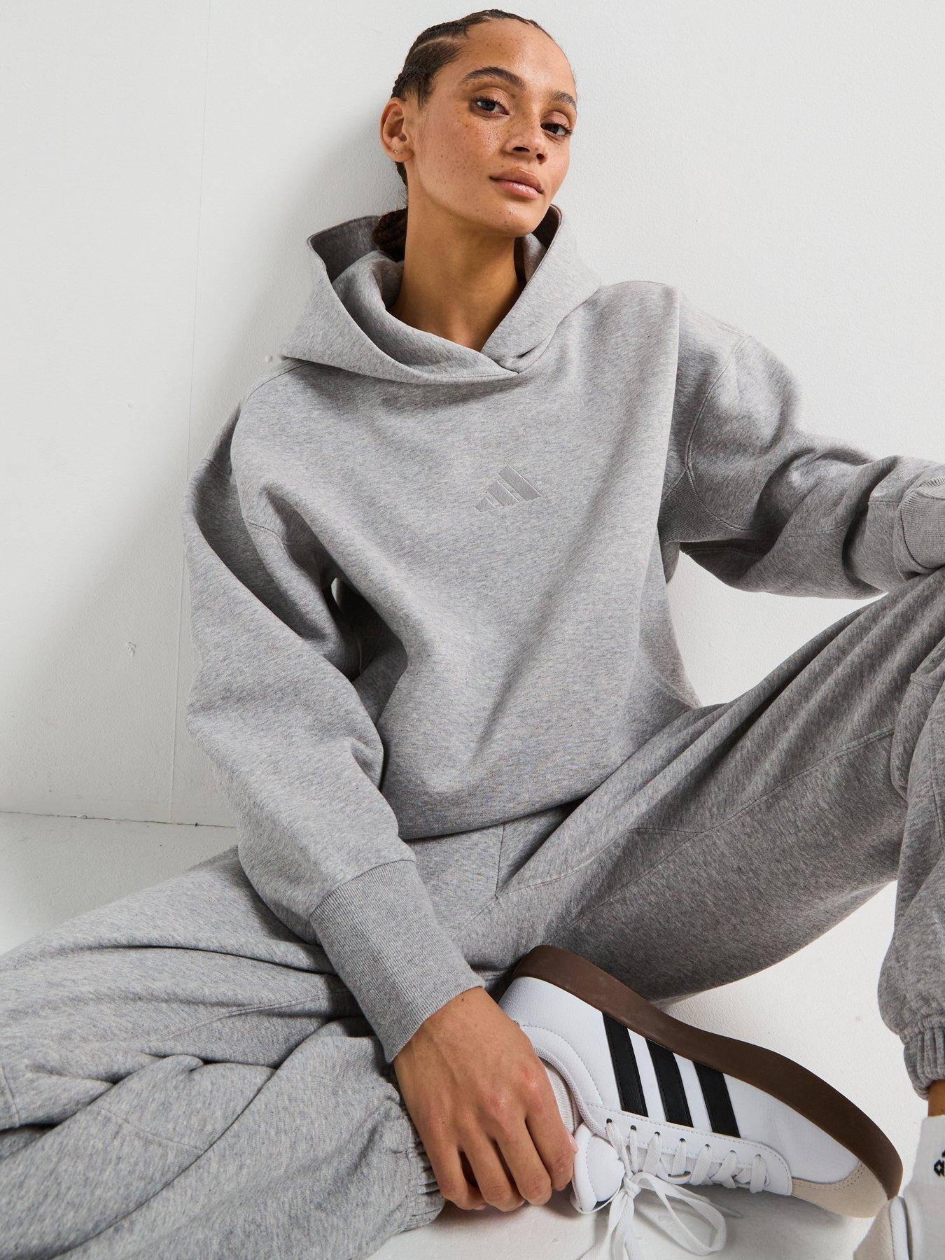 adidas-sportswear-womens-all-szn-fleece-hoodie-greyoutfit