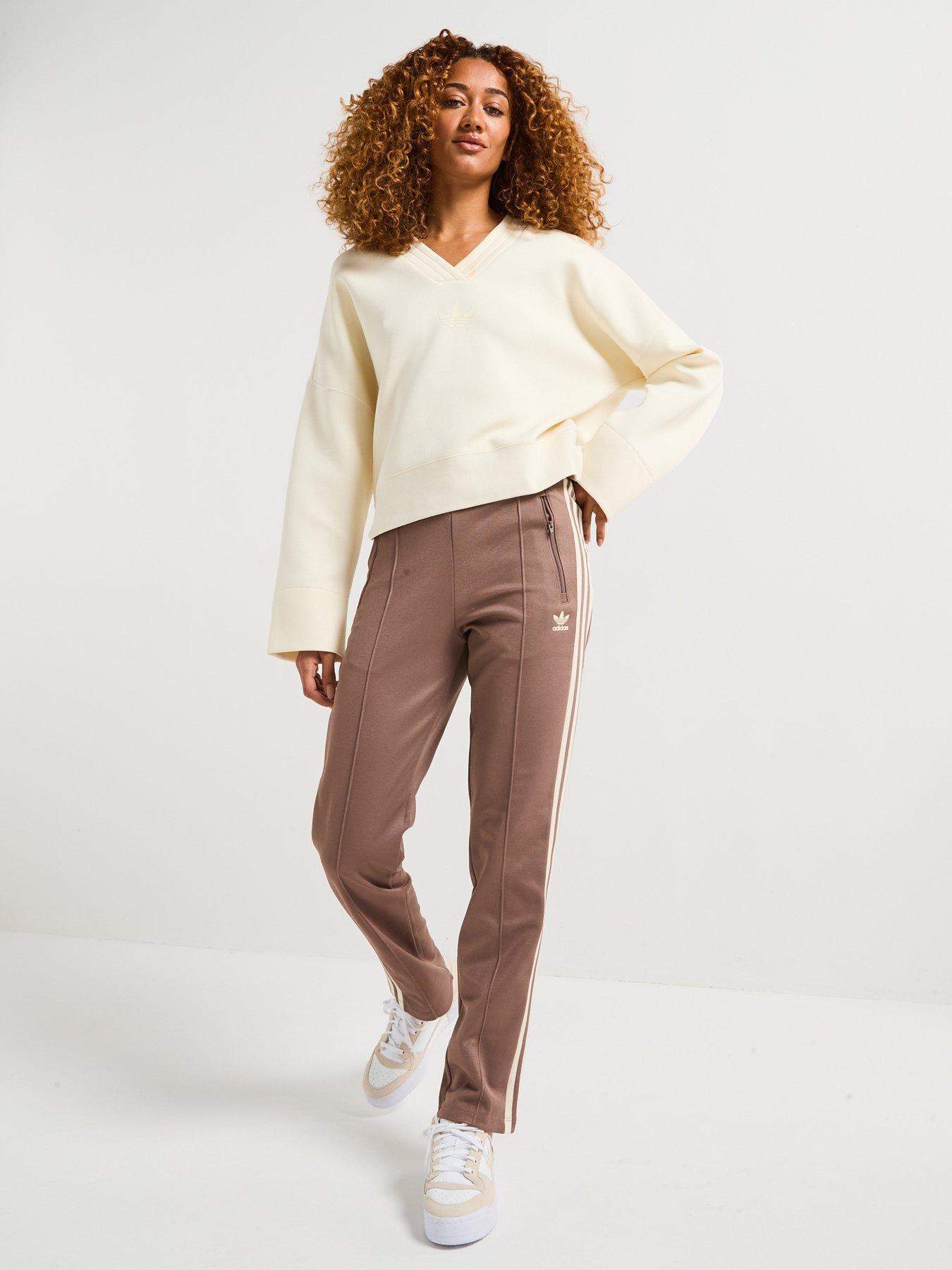 adidas Originals Womens Beckenbauer Track Pants Brown Very Ireland