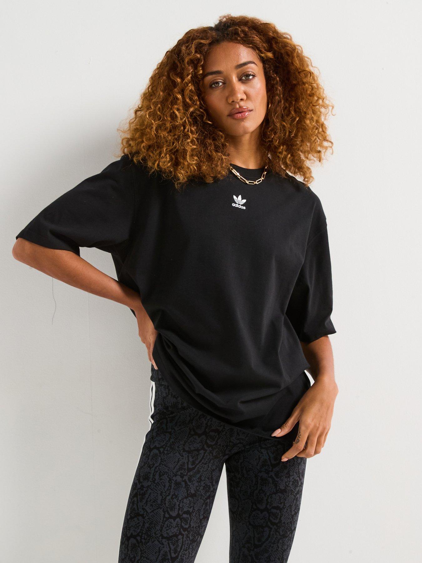 adidas Originals Womens Essentials Boyfriend T-shirt - White