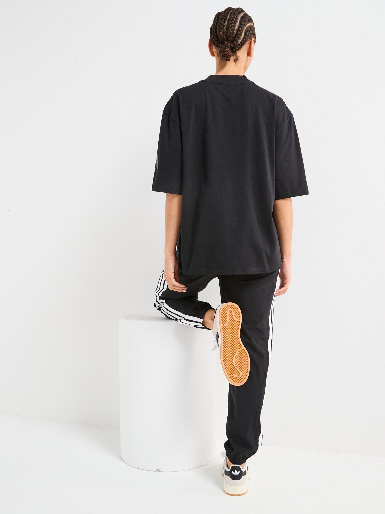 Image 2 of 5 of adidas Sportswear Womens Essentials Boyfriend T-shirt - Black