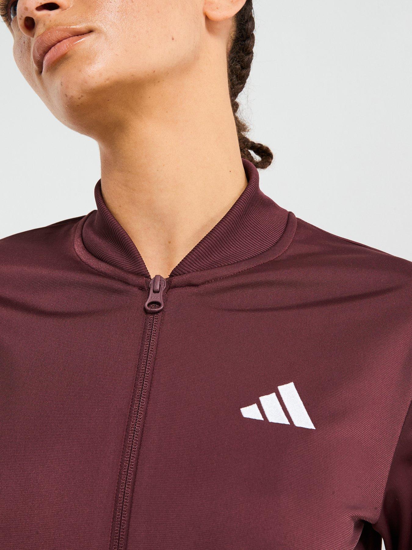 adidas-sportswear-womens-essentials-3-stripes-tracksuit-reddetail