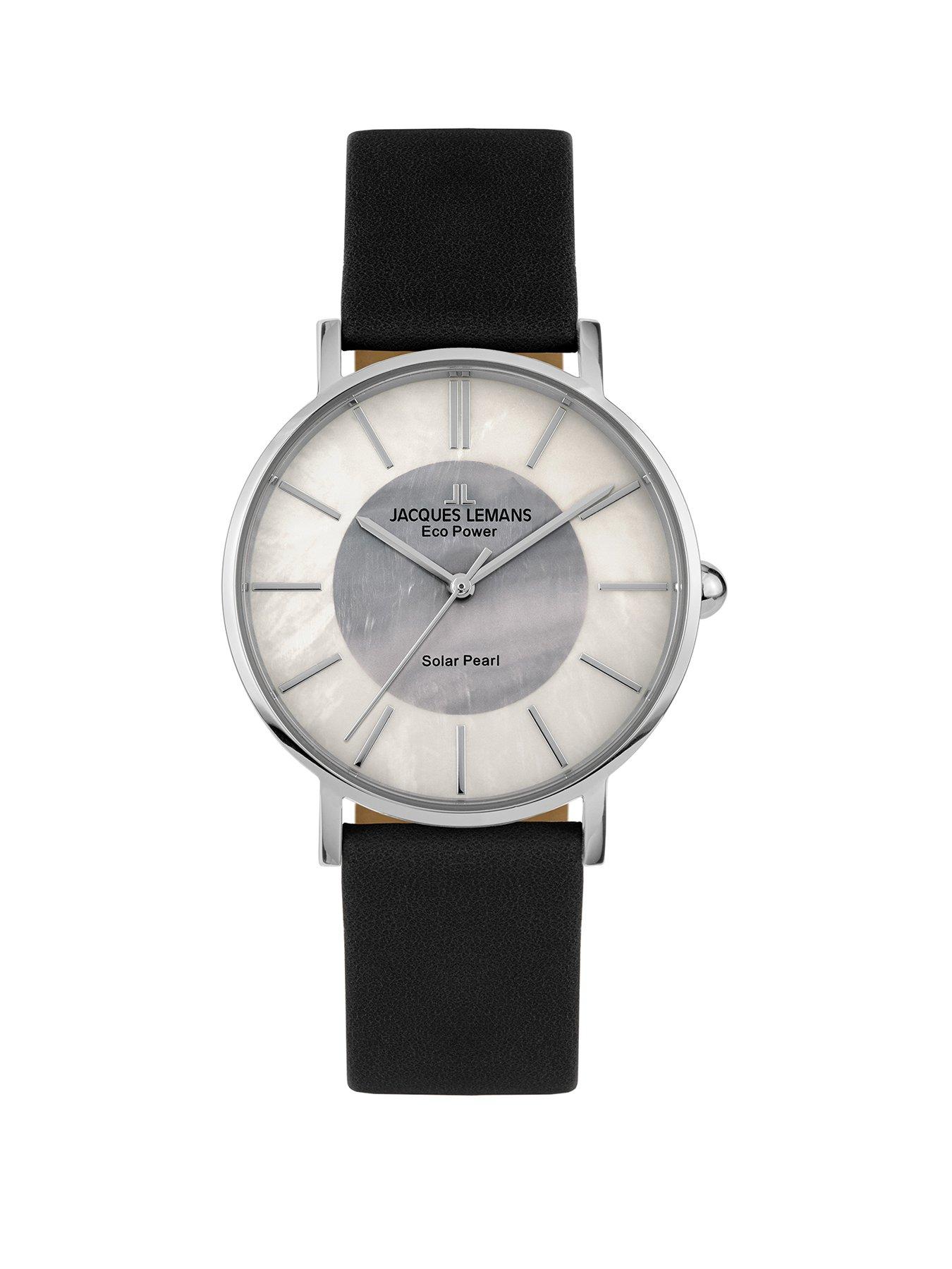 jacques-lemans-eco-power-solar-mother-of-pearl-black-leather-strap-womens-watch