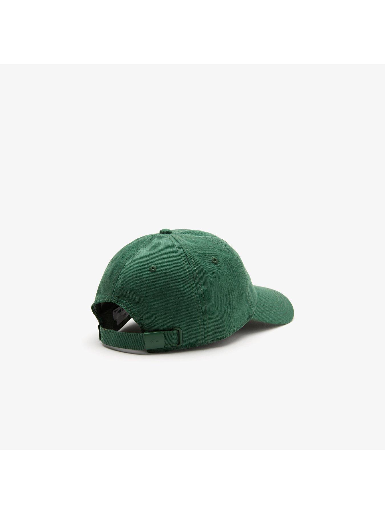 Image 3 of 3 of Lacoste Croc Cotton Twill Cap - Green