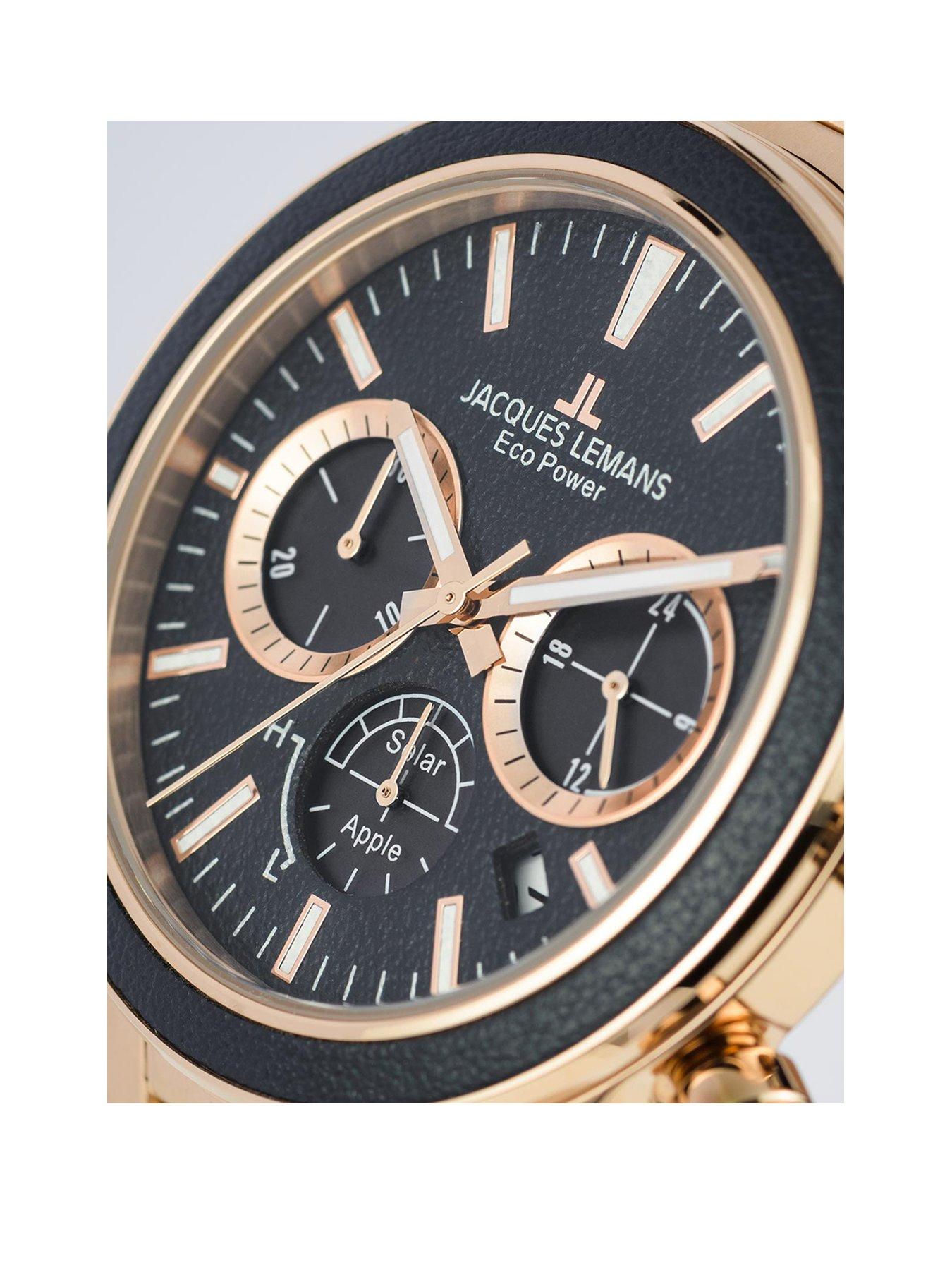 jacques-lemans-power-solar-chronograph-rose-gold-plated-apple-skin-mens-bracelet-watchstillFront