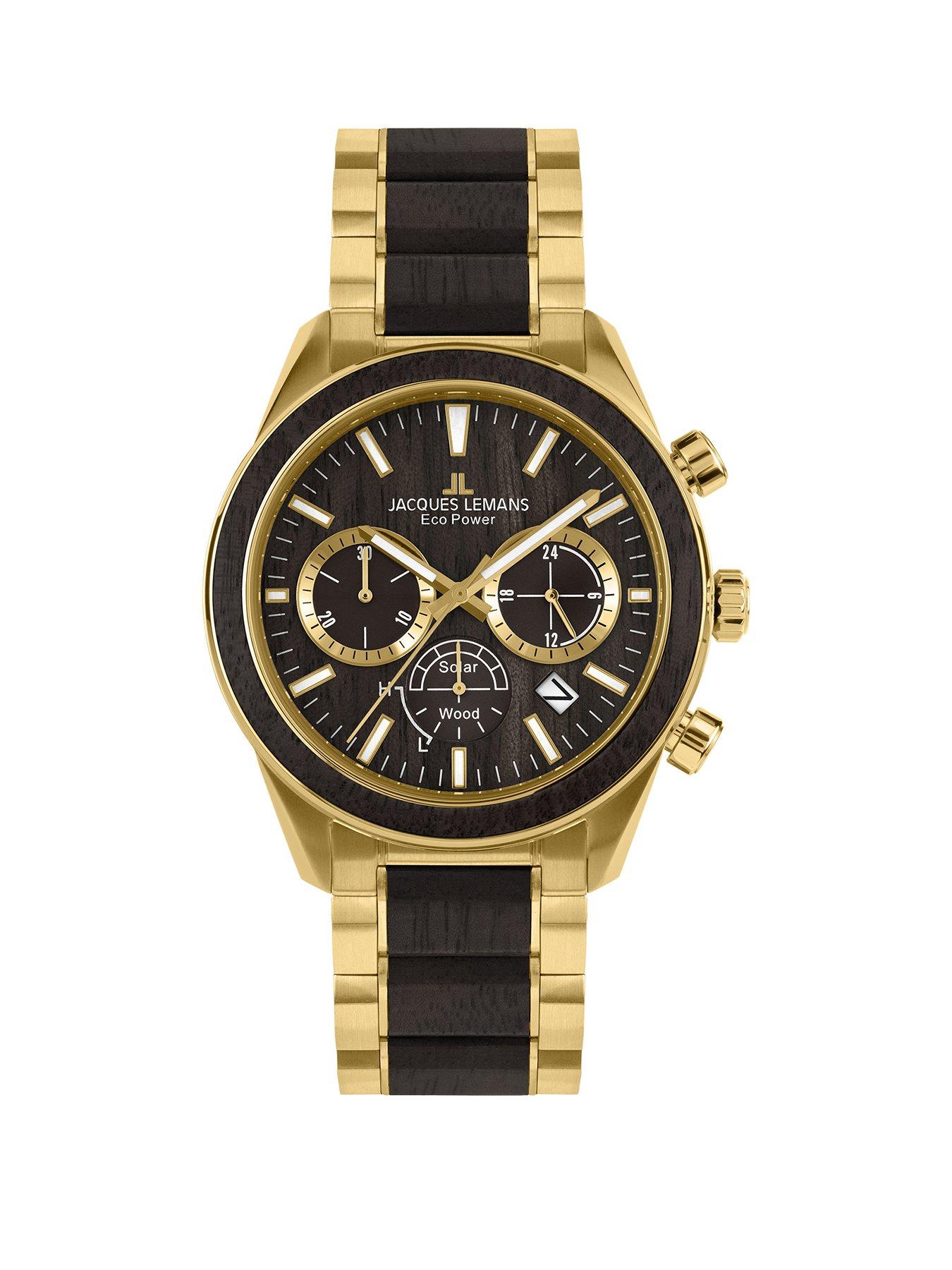 jacques-lemans-eco-power-solar-wood-chronograph-gold-plated-vegan-mens-bracelet-watch