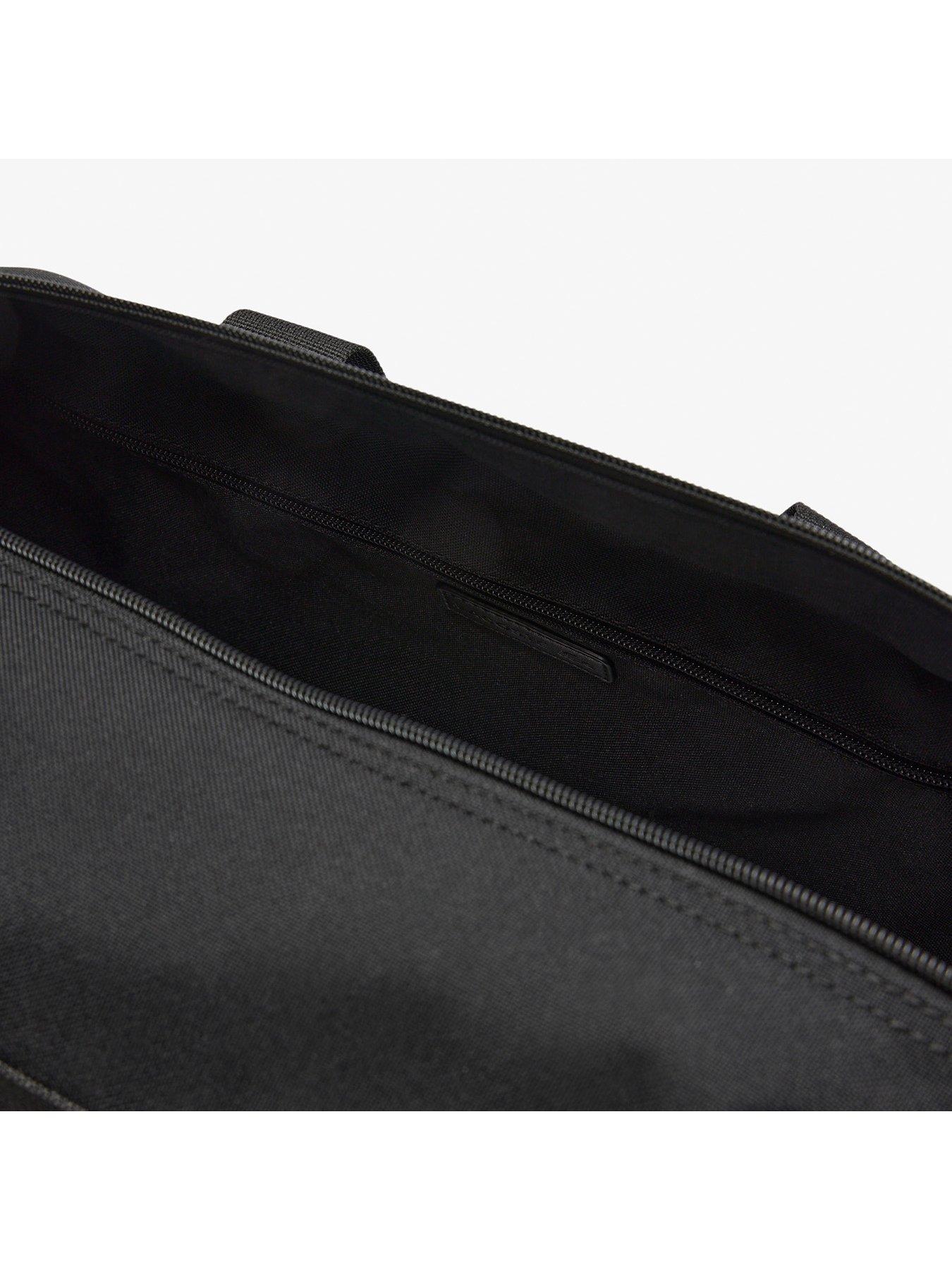 Image 4 of 4 of Lacoste Neo Croc Duffle Bag - &nbsp;Black