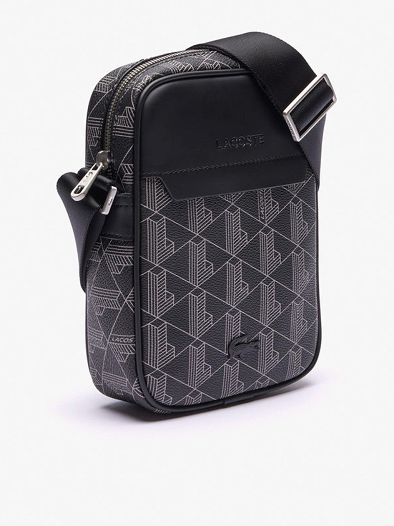 Image 2 of 4 of Lacoste Blend Vertical Camera Bag - Black