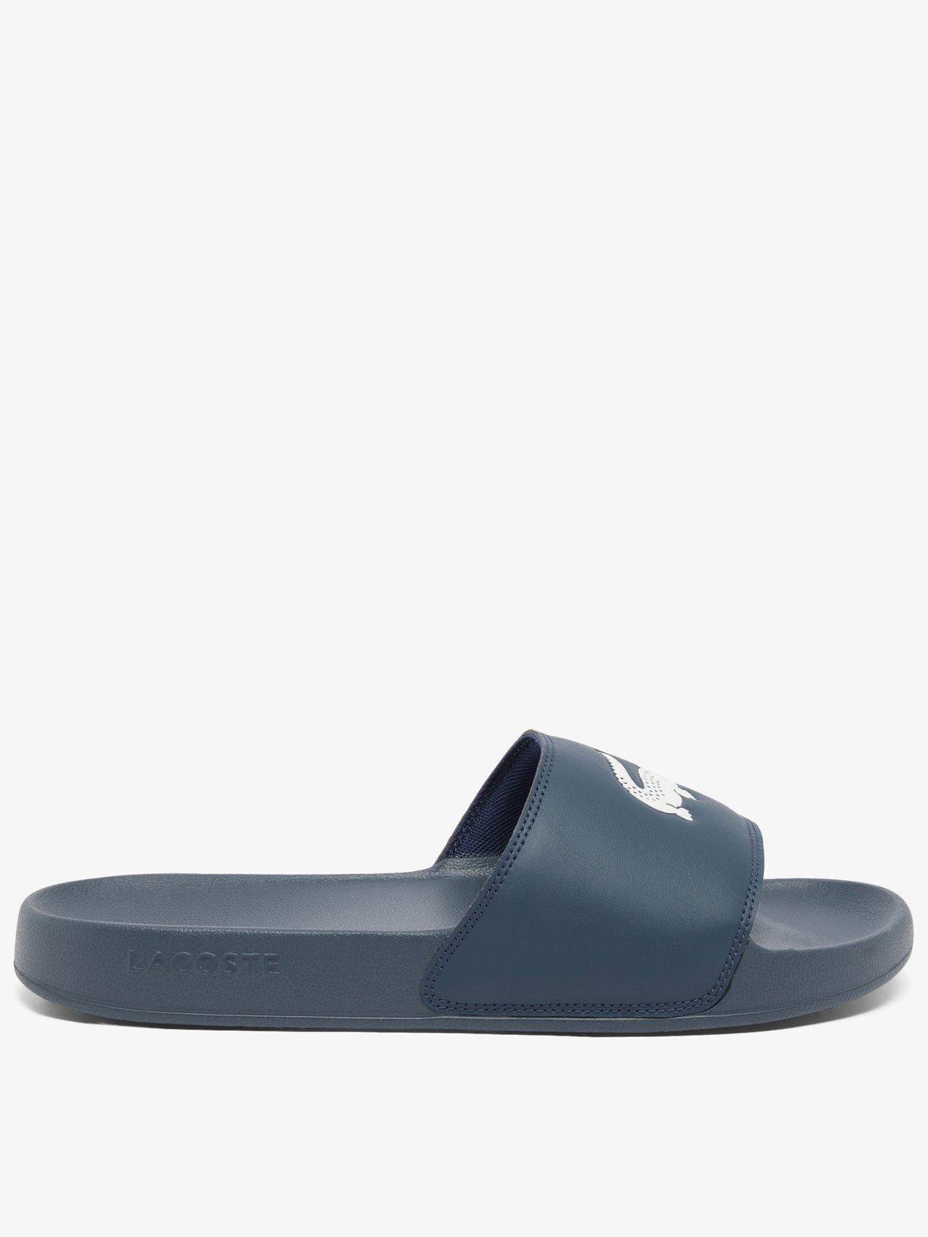 Image 1 of 6 of Lacoste Lacoste Serve Slide 0.0 Sliders- Navy