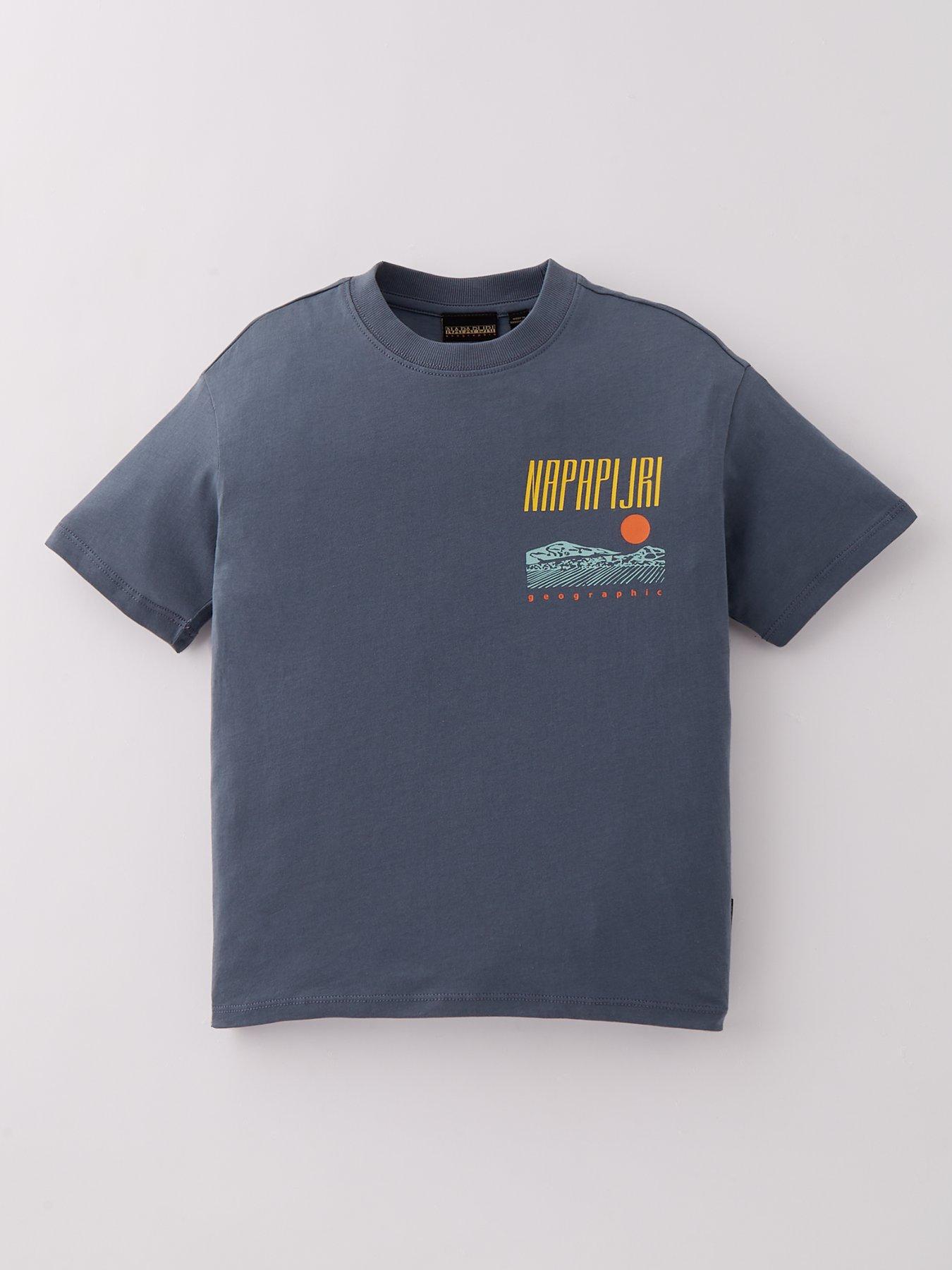 NAPAPIJRI Kids Sella Graphic T-Shirt - Grey