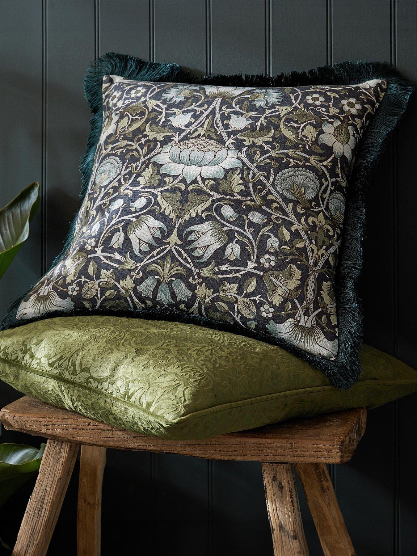 william-morris-at-home-lodden-blue-filled-cushion