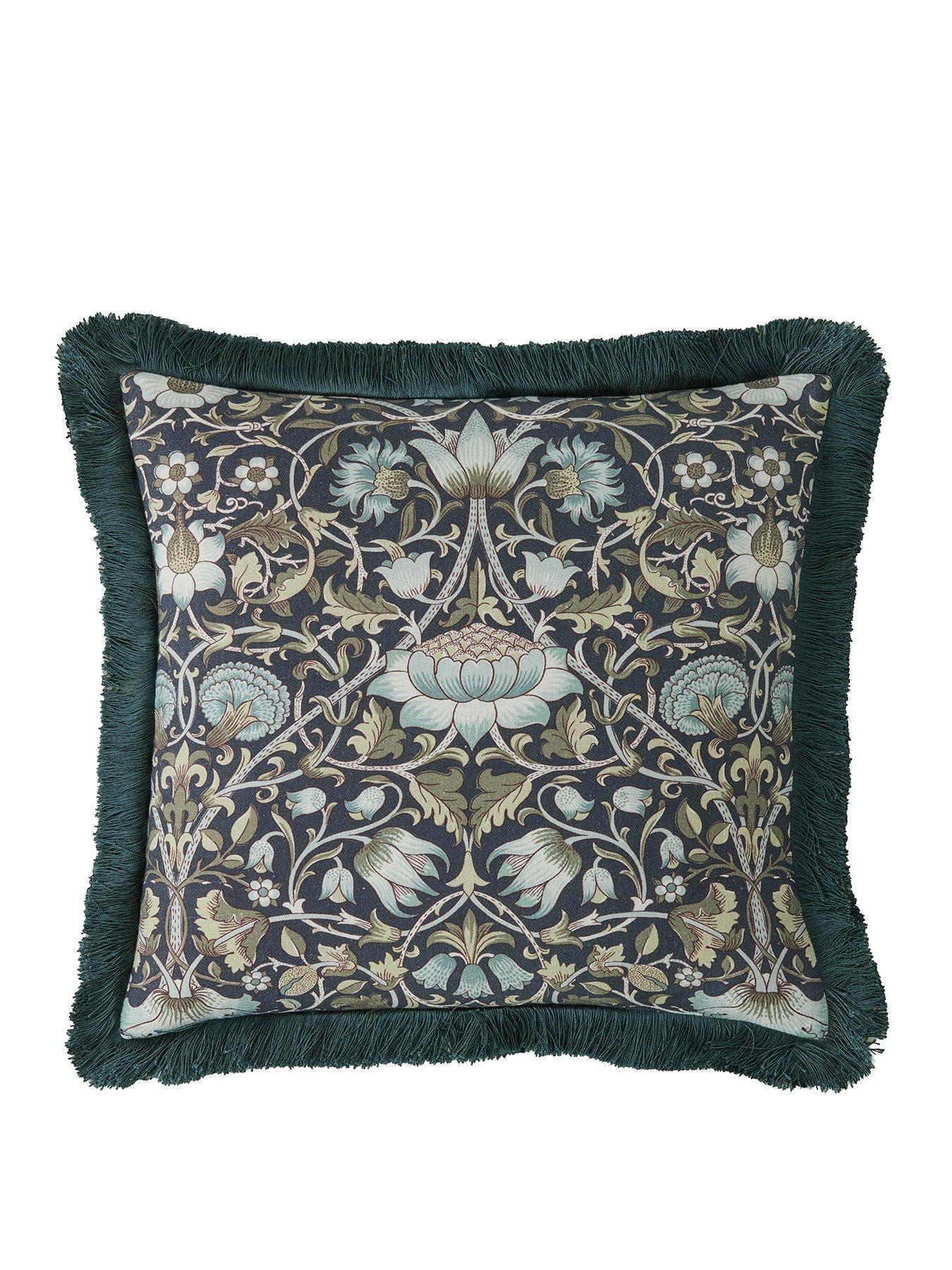 william-morris-at-home-lodden-blue-filled-cushionstillFront