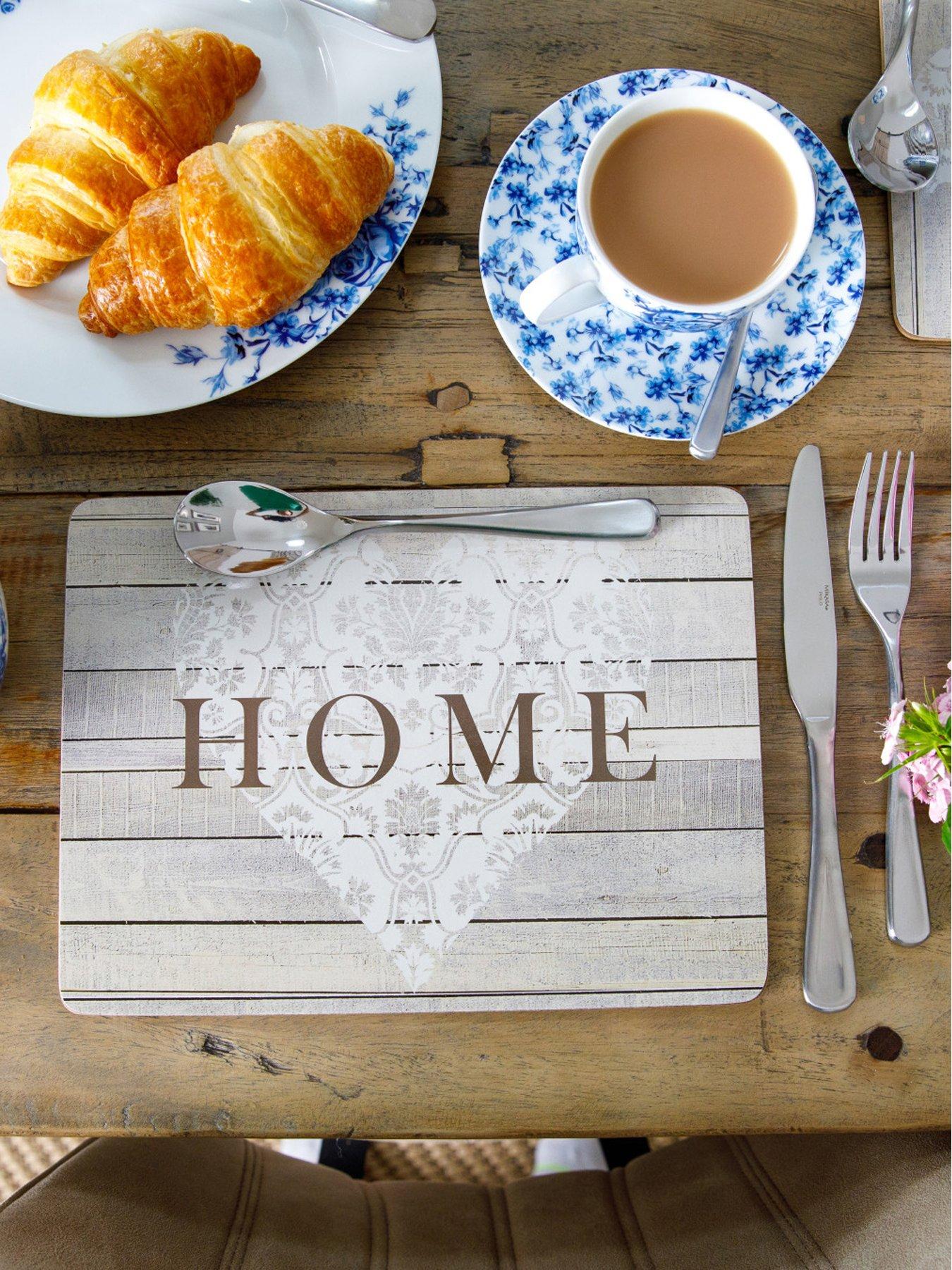 Creative Tops Everyday Home Pack Of 4 Placemats, 29x21.5cm, Sleeved
